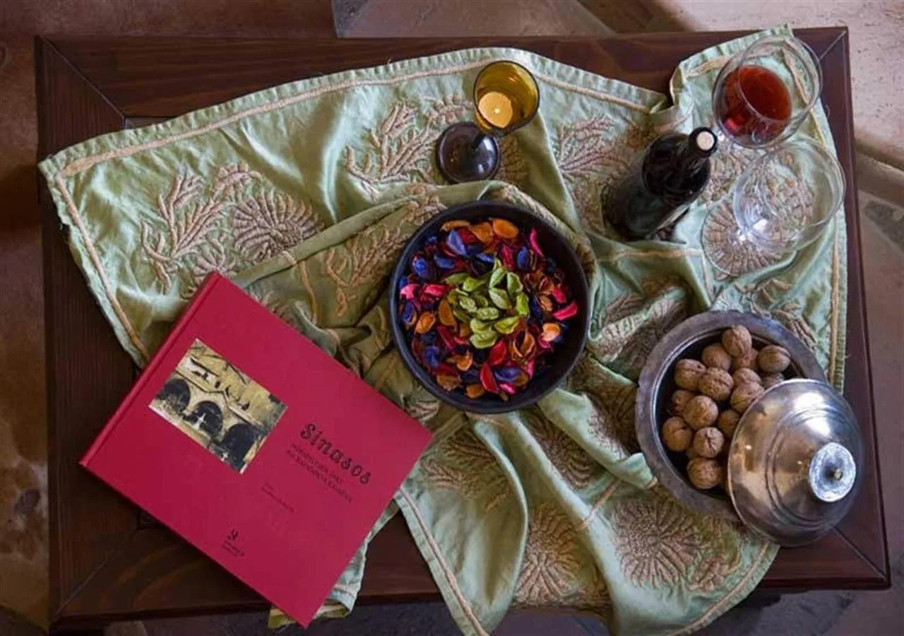 Decorative detail in Cappadocia Perimasali Cave Hotel