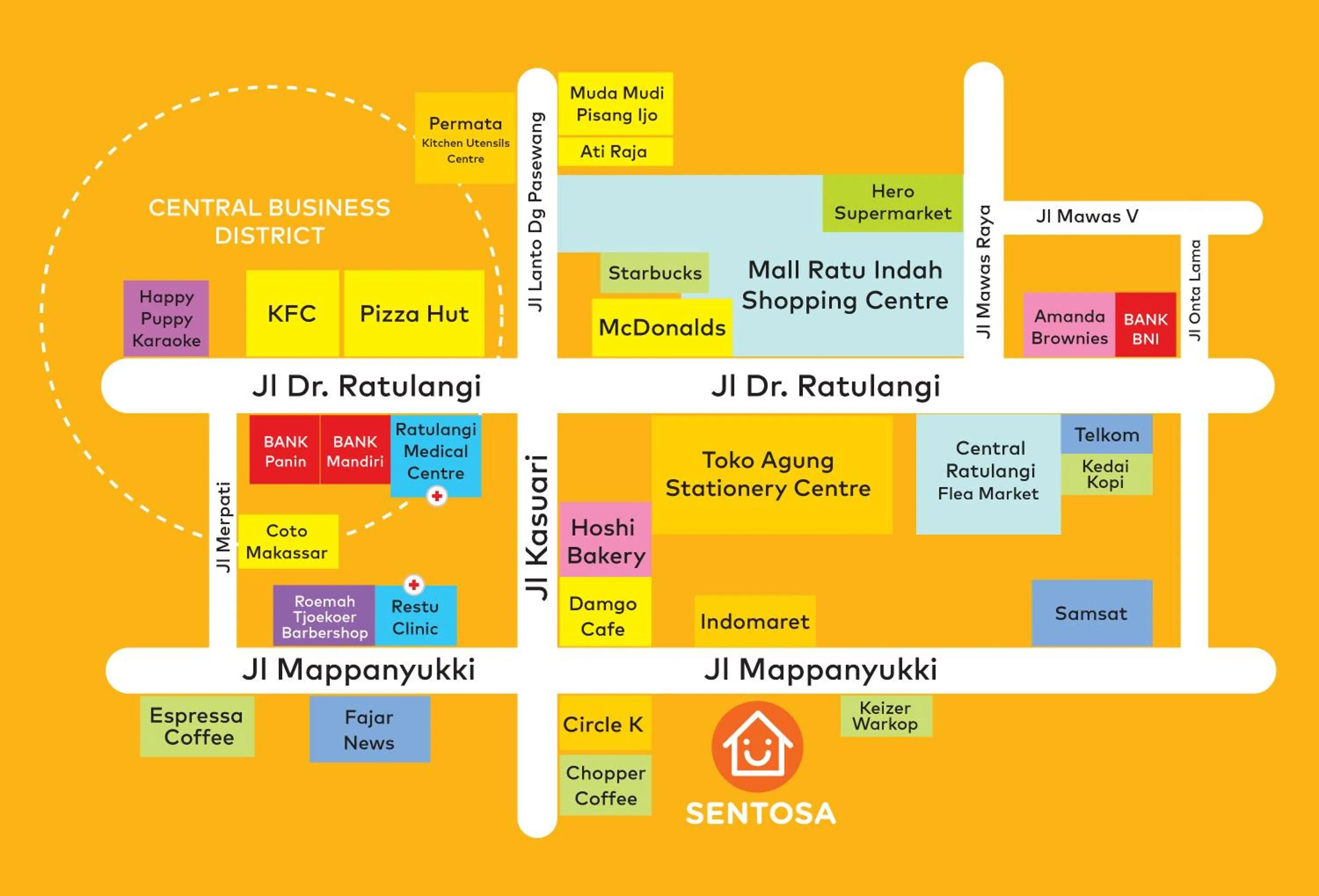 Location in Wisma Sentosa