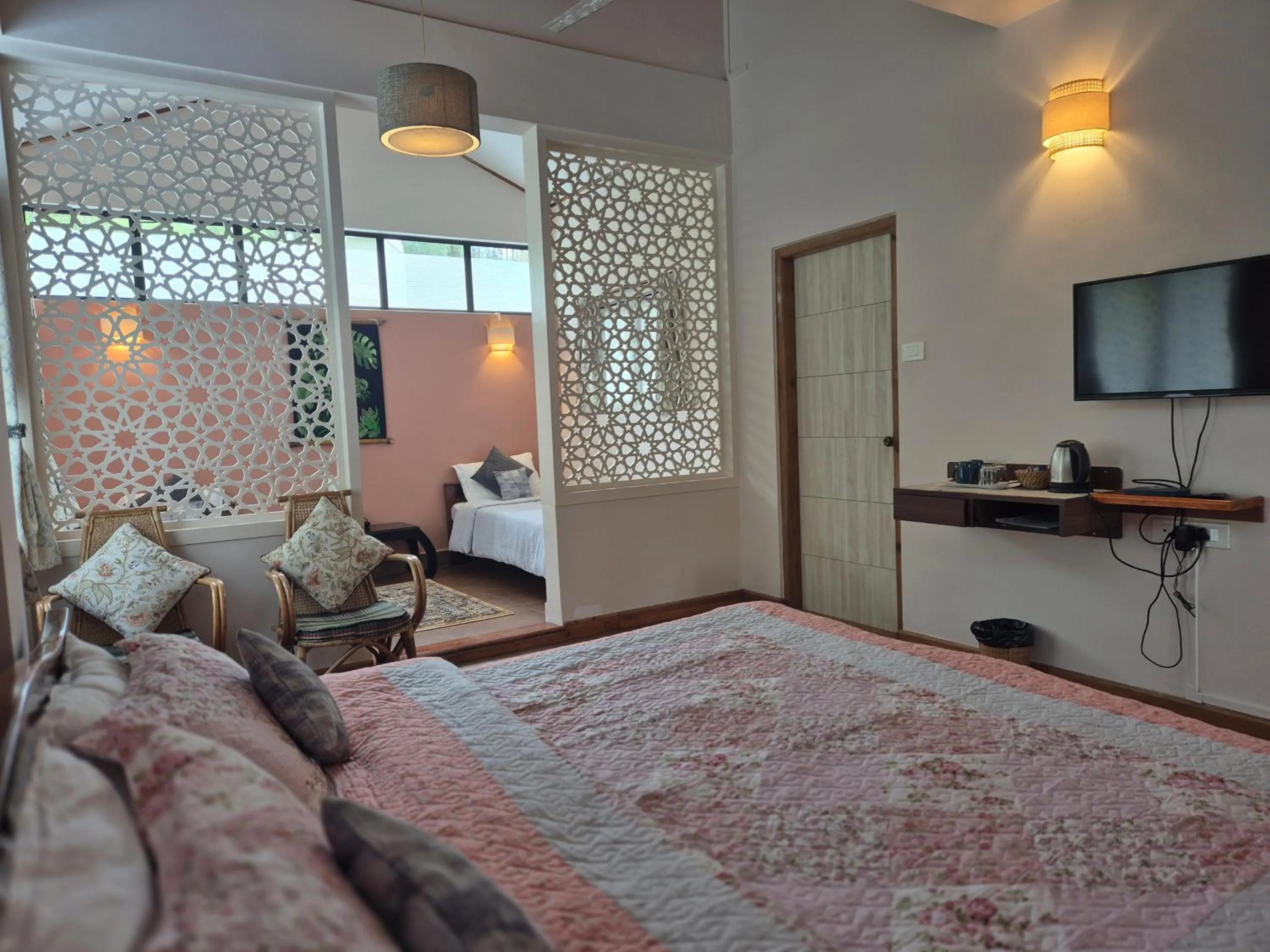Bed in Sha Ri Loum Homestay