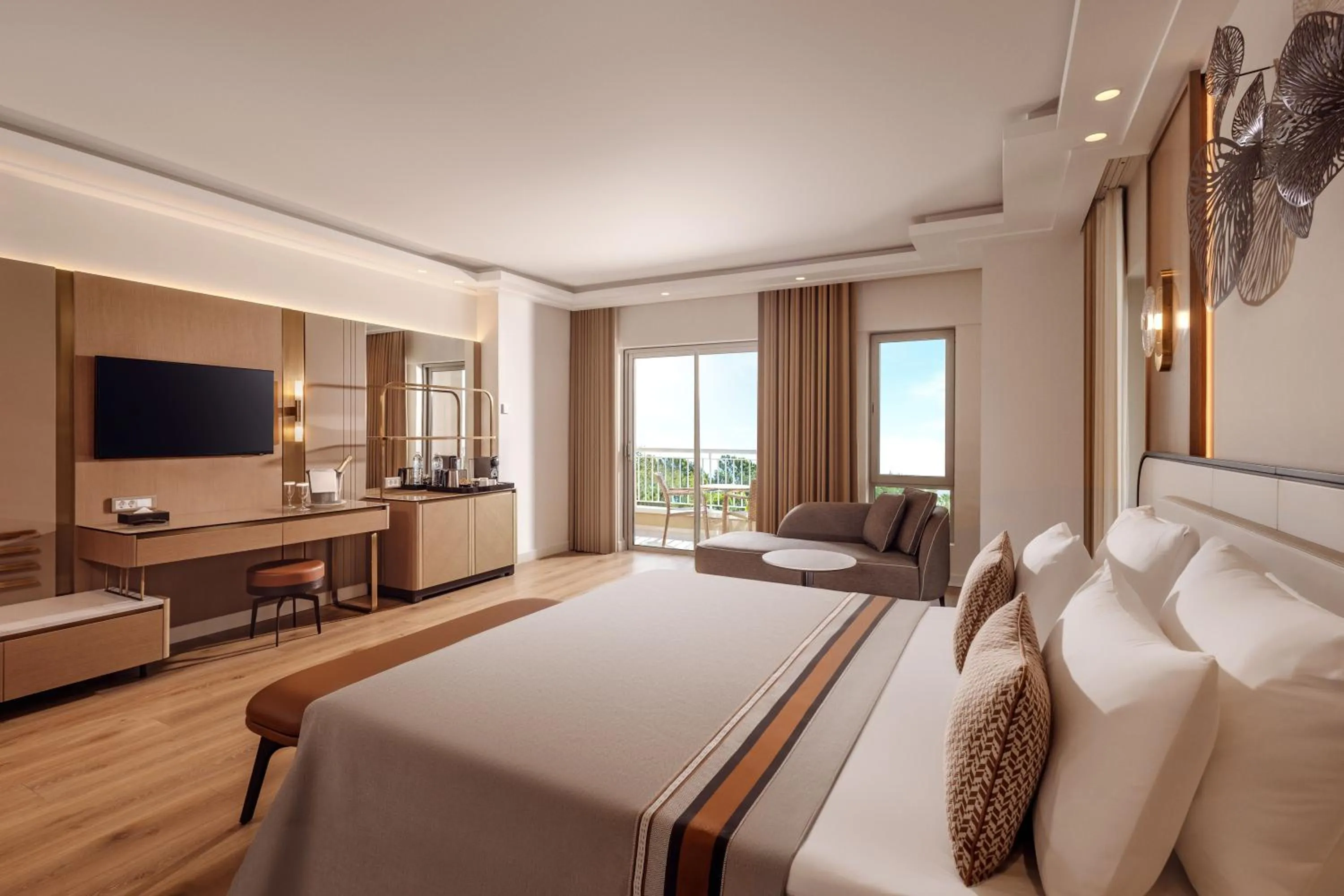 Bed in Akka Antedon Hotel - Premium All Inclusive