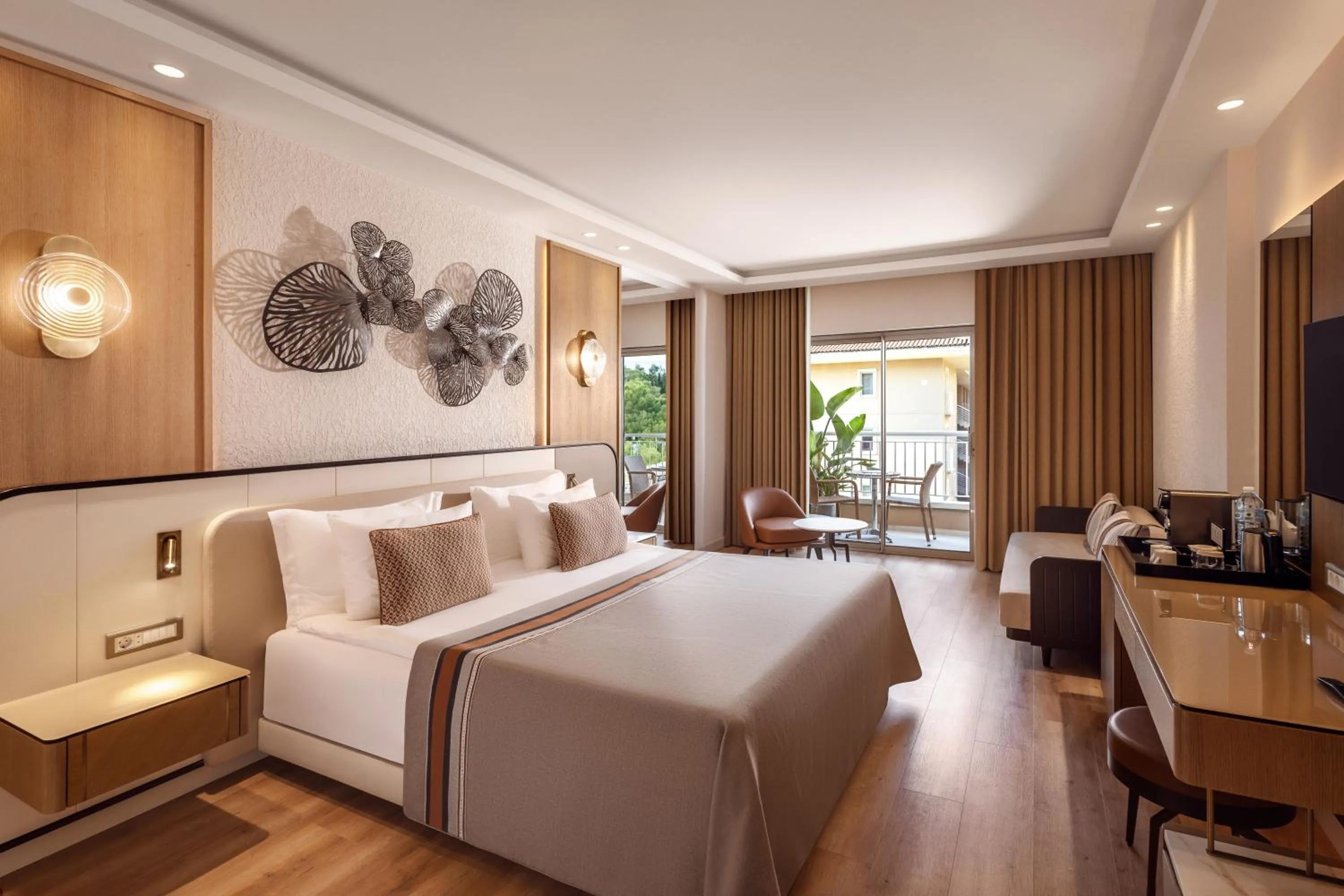 Bed in Akka Antedon Hotel - Premium All Inclusive