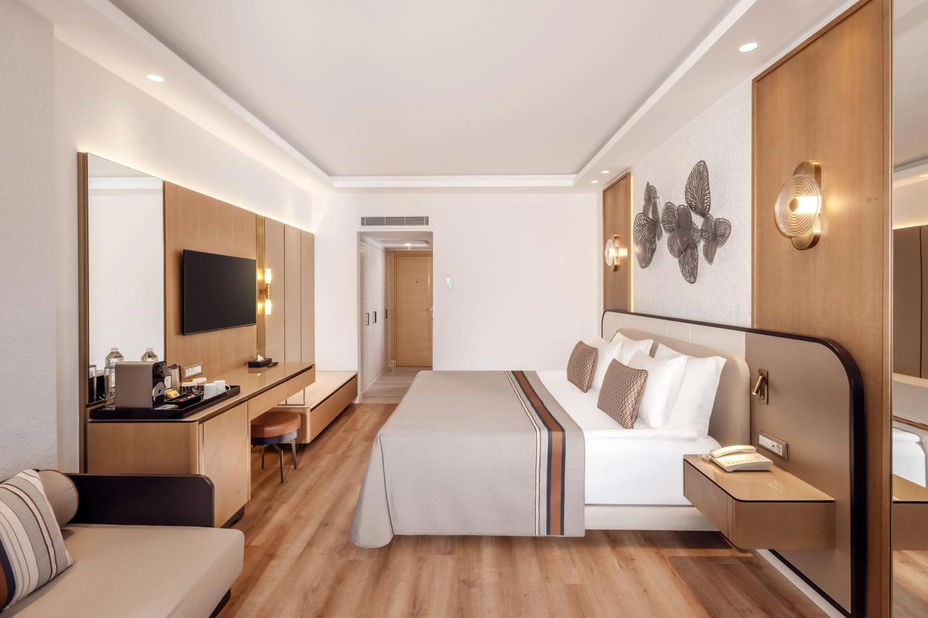 Bed in Akka Antedon Hotel - Premium All Inclusive