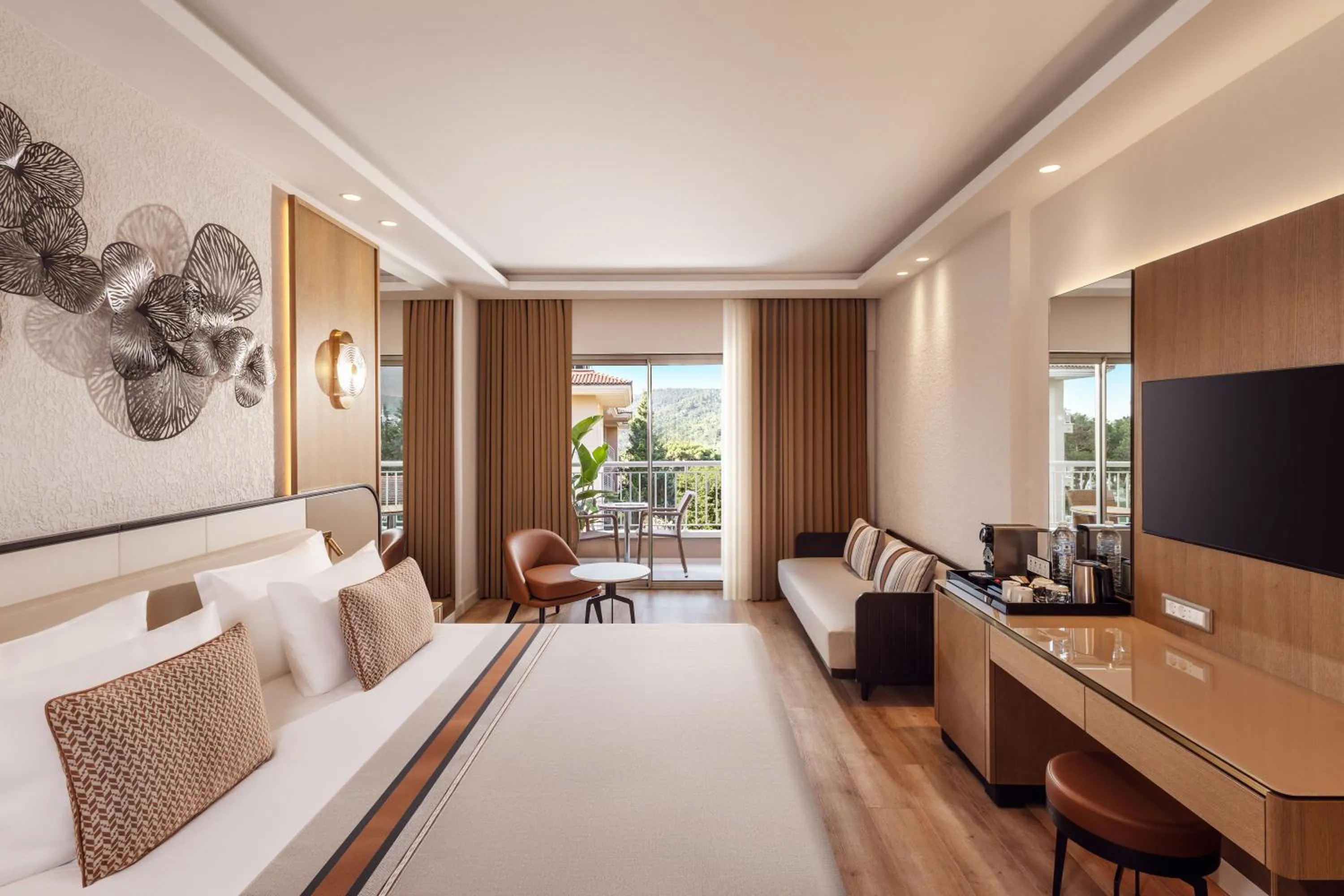 Bed in Akka Antedon Hotel - Premium All Inclusive