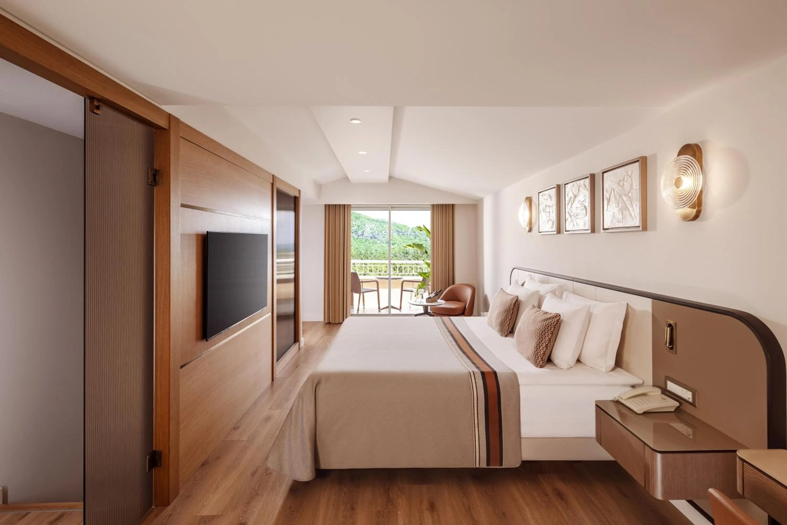 Bed in Akka Antedon Hotel - Premium All Inclusive