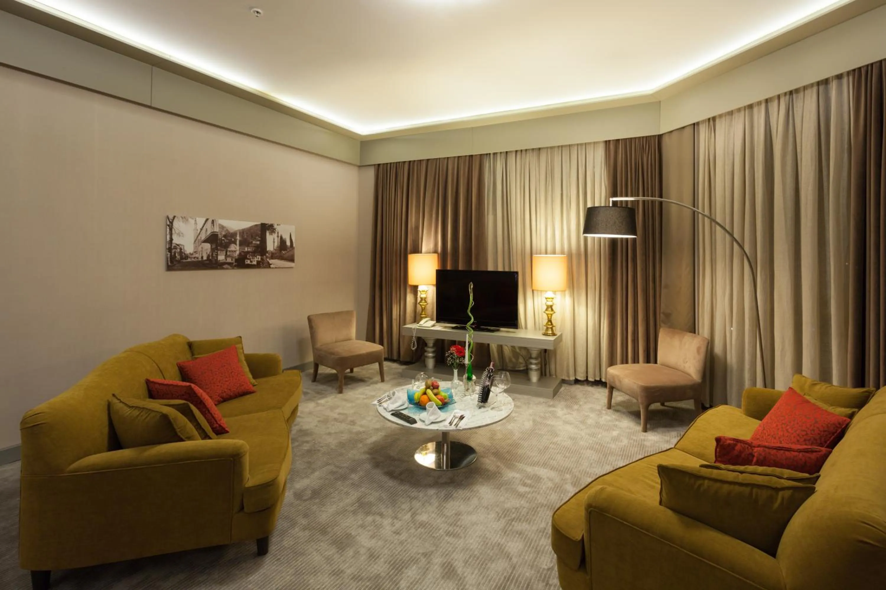Living room, Seating Area in Kervansaray Thermal Convention Center & Spa