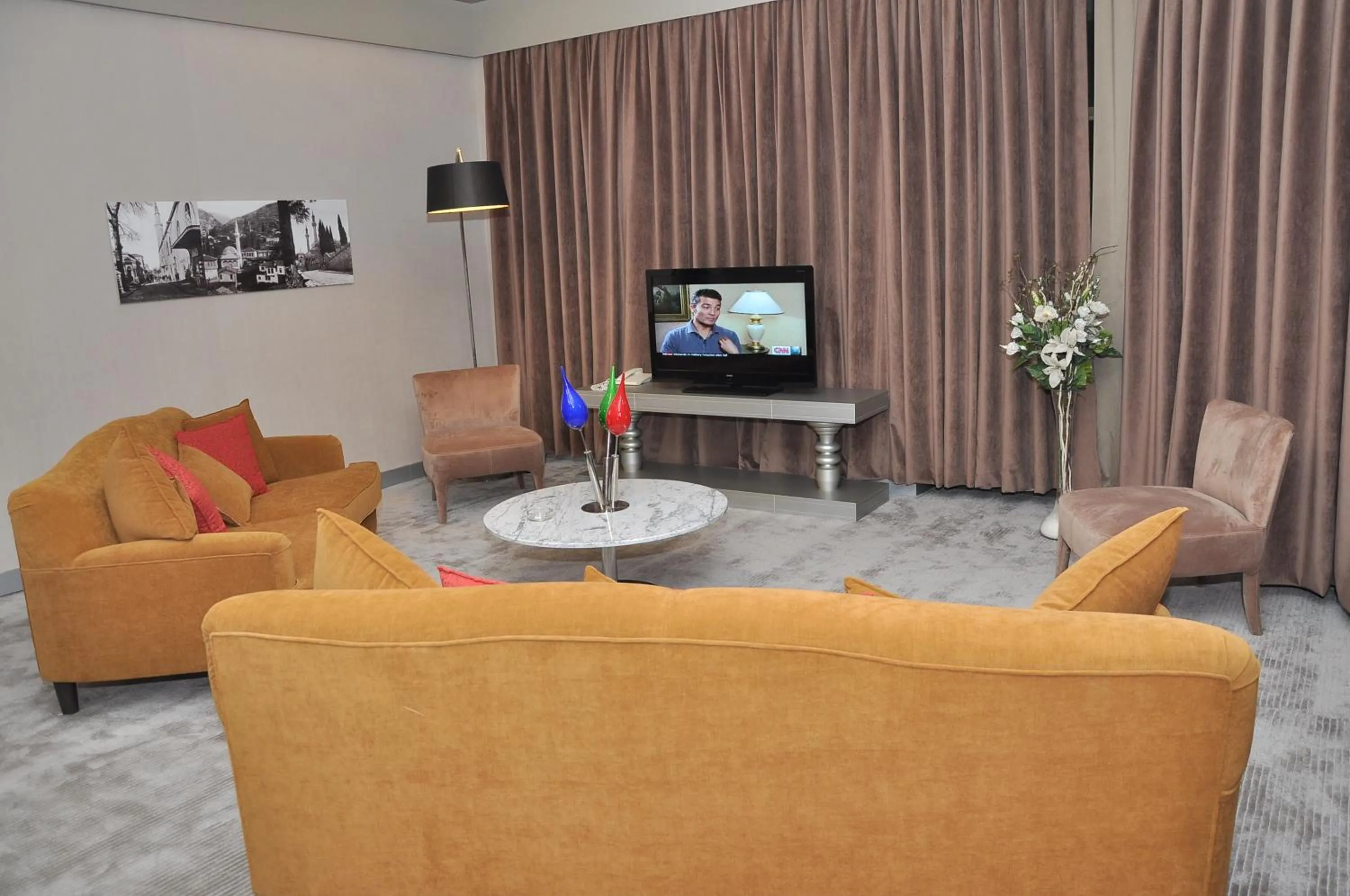 Living room, Seating Area in Kervansaray Thermal Convention Center & Spa