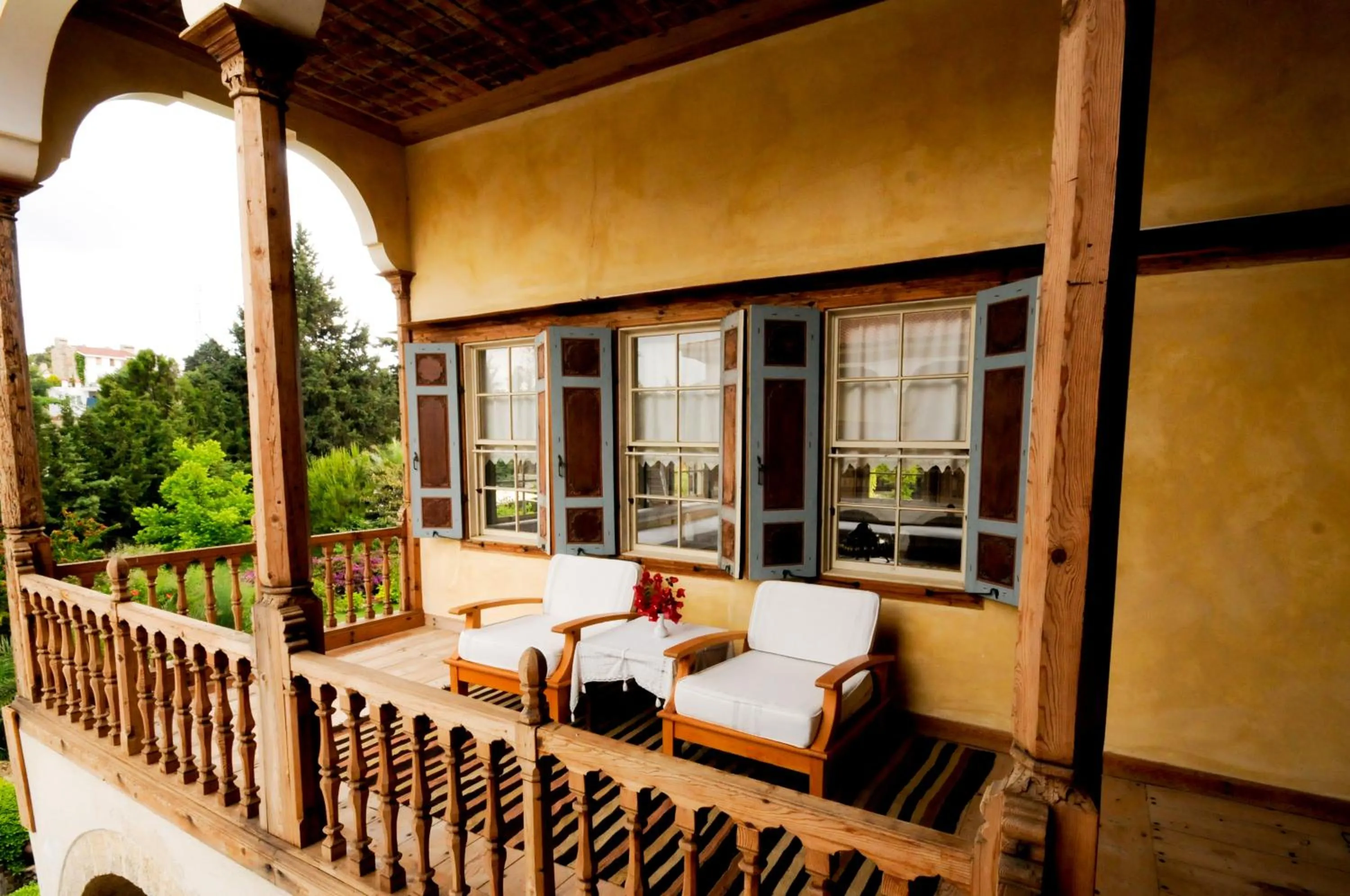 Balcony/Terrace in Heritage Homes Mehmet Ali Aga Konağı