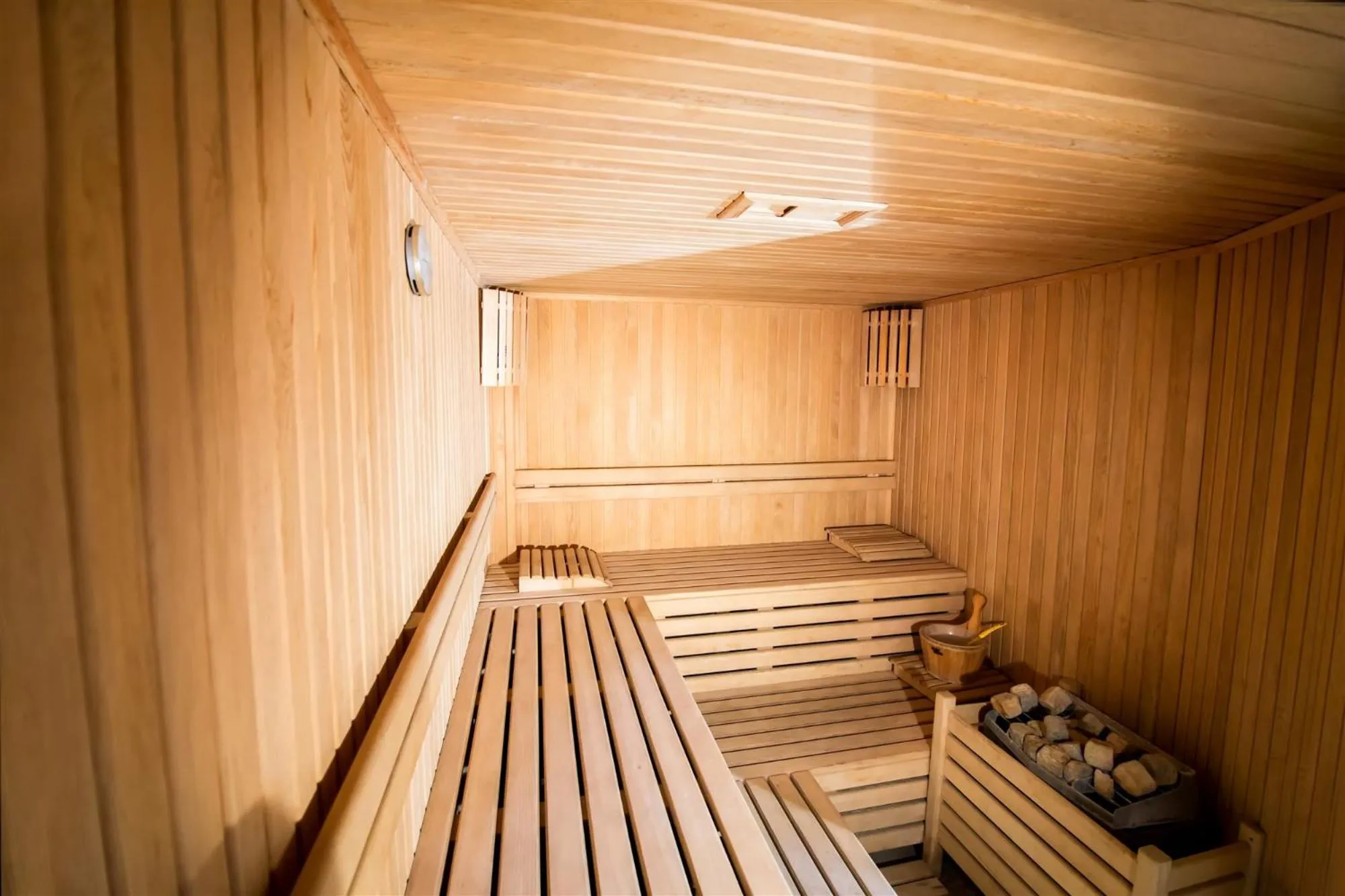Sauna in Hotel Akbulut & Spa