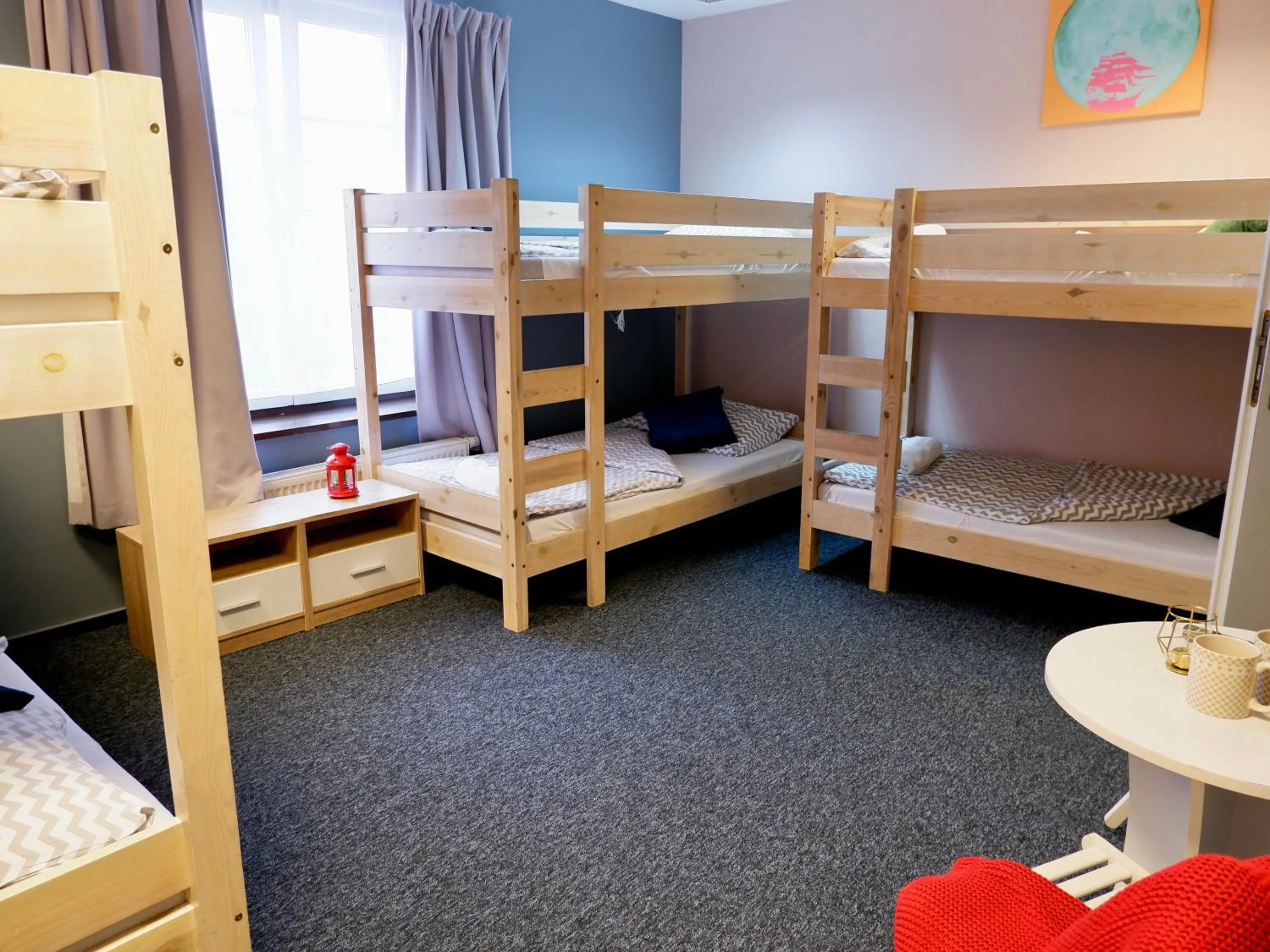 Photo of the whole room, Bed in Moon Hostel Gdańsk