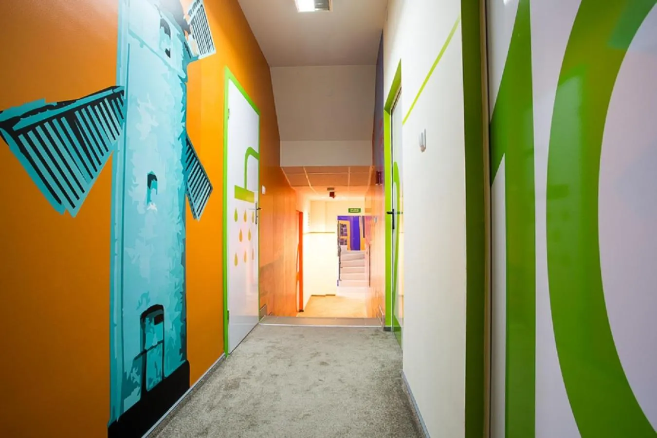 Toilet in Moon Hostel Gdańsk