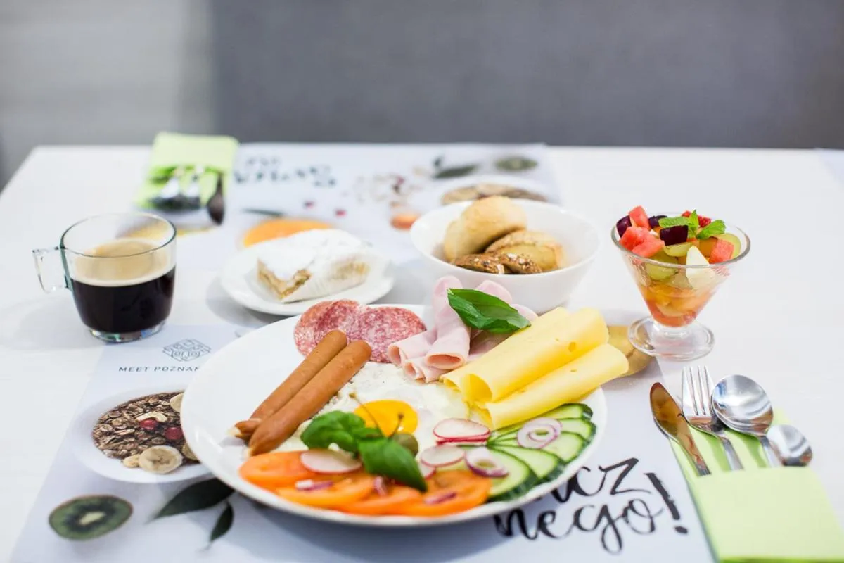 Breakfast in Meet Poznań Hotel