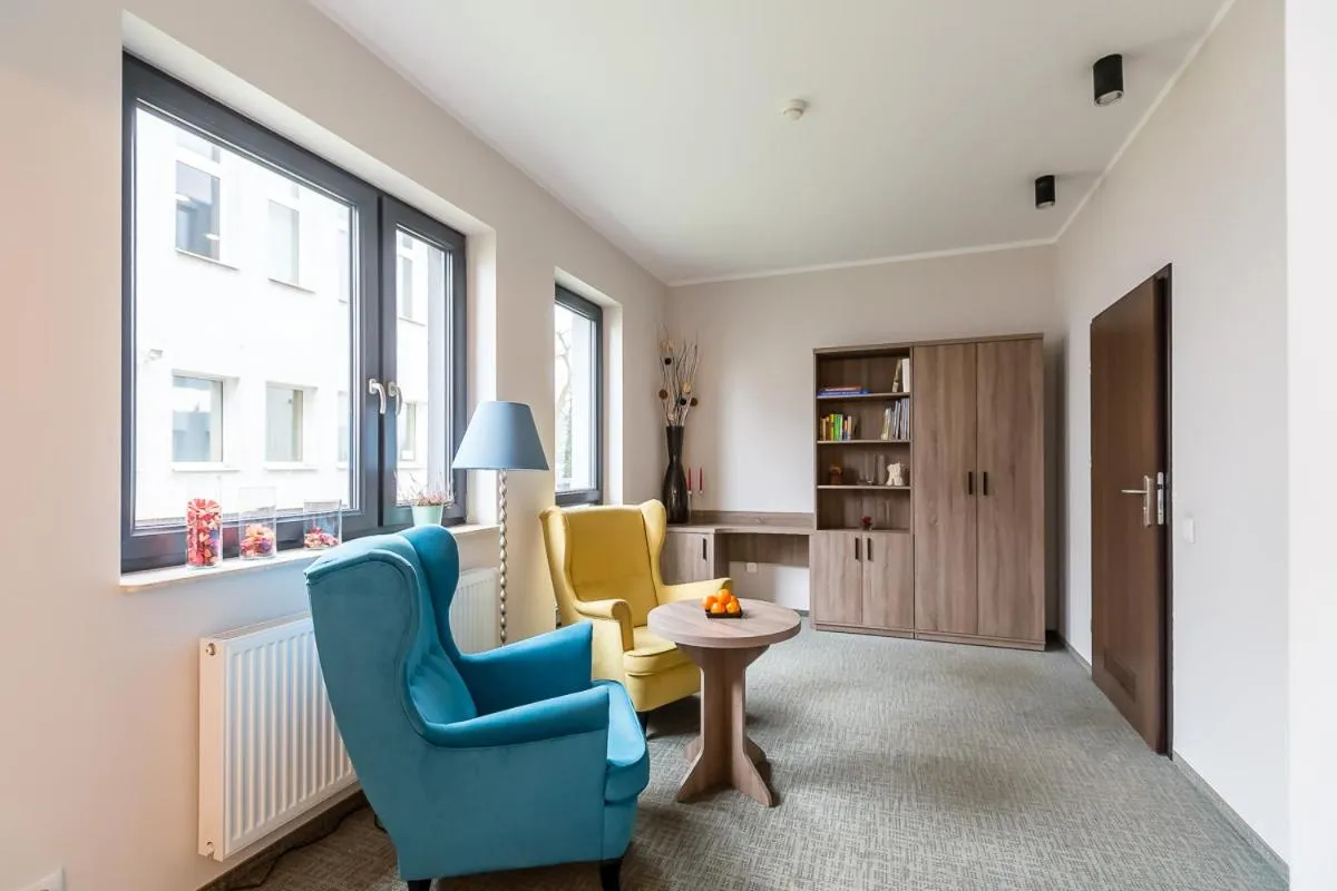 Lobby or reception in Meet Poznań Hotel