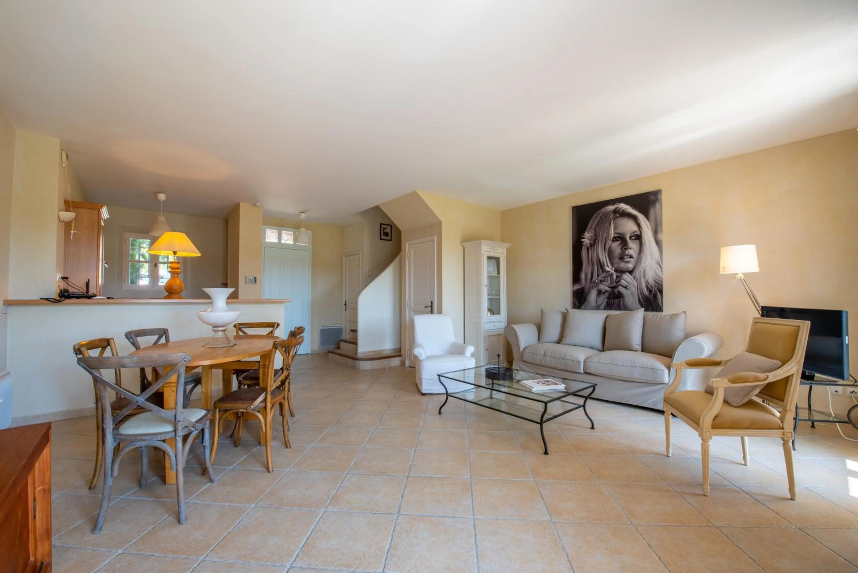 Living room in Saint-Tropez Golf Residences