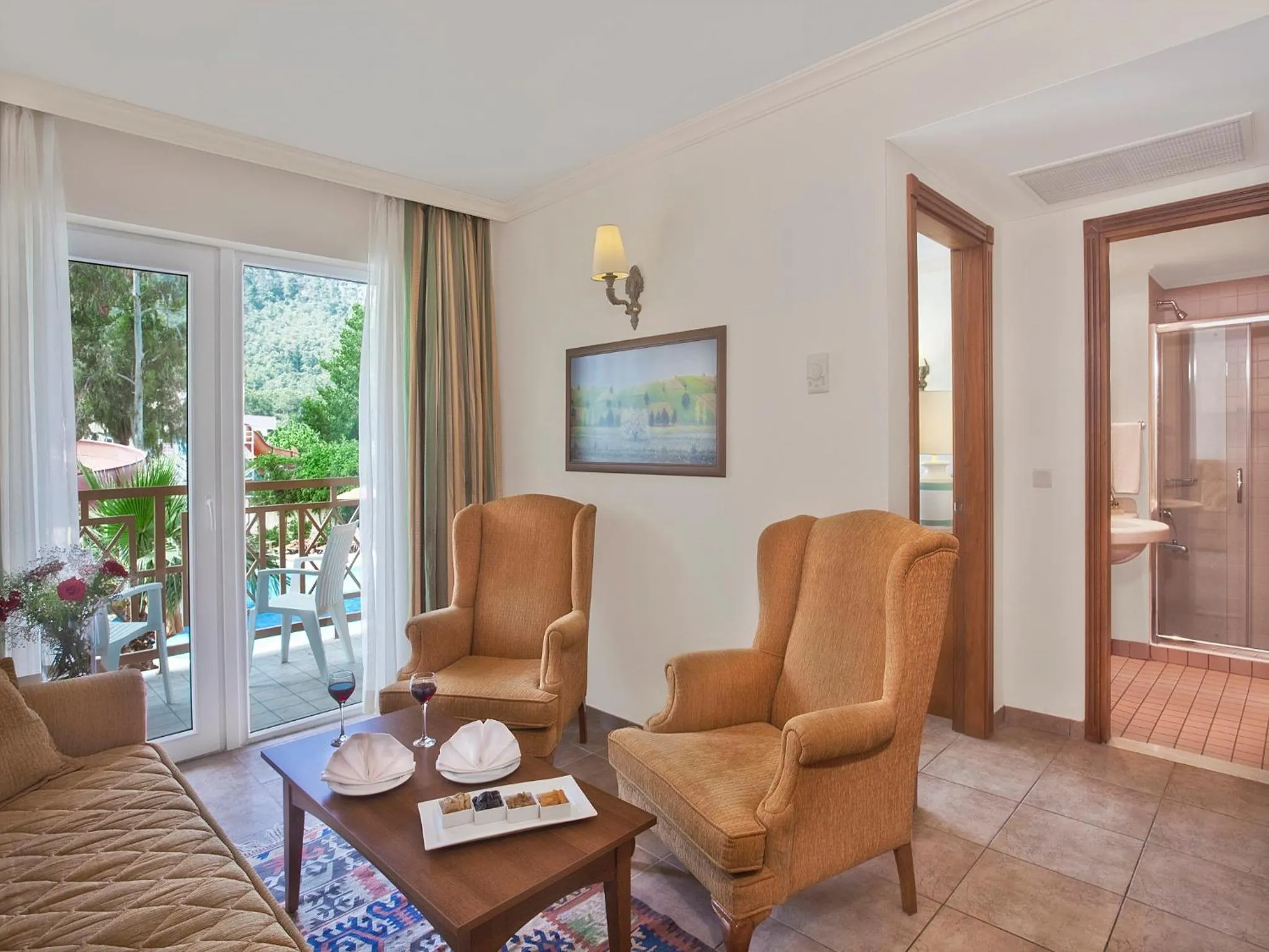 Living room in AKKA Hotels Claros - All Inclusive