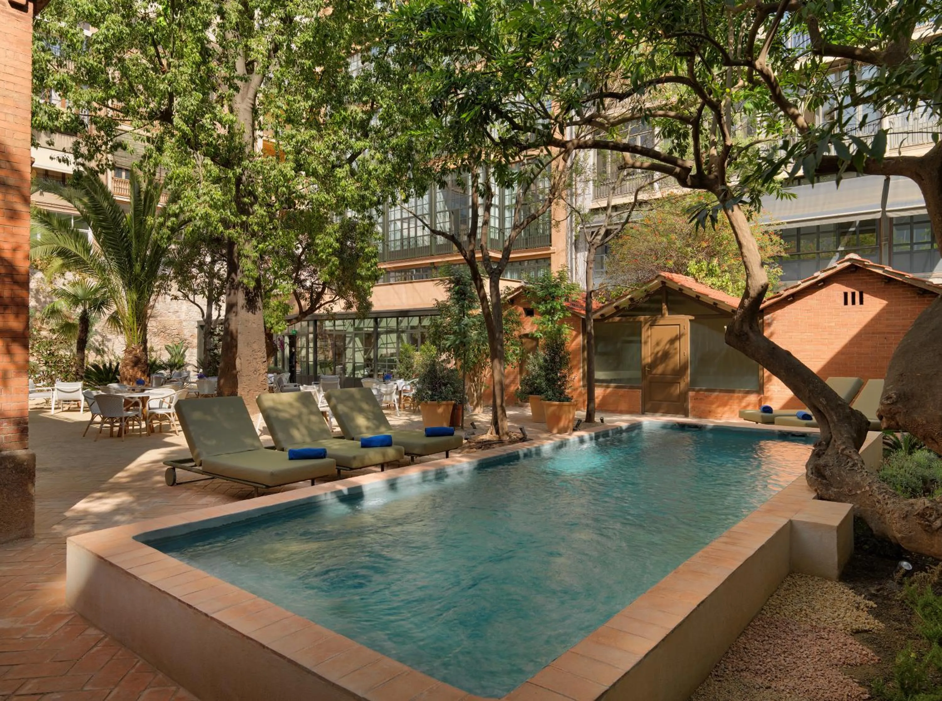 Patio in H10 Casa Mimosa 4* Sup