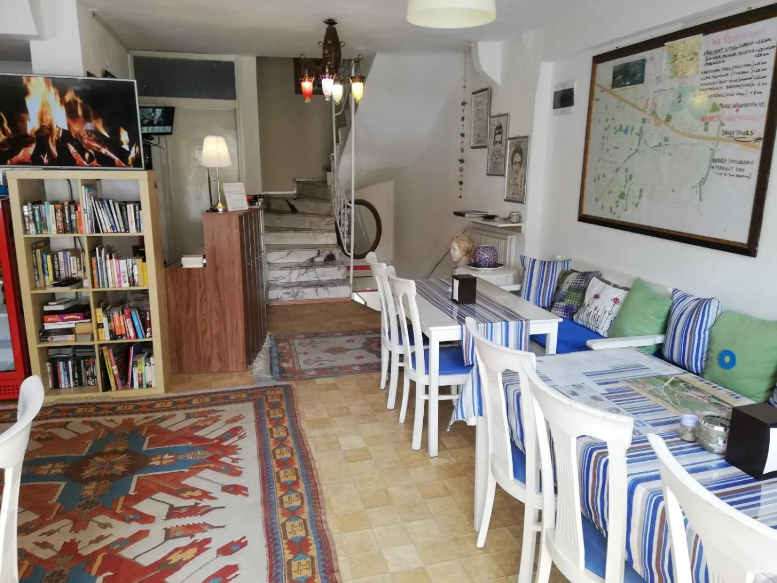 Lobby or reception in Urkmez Hotel