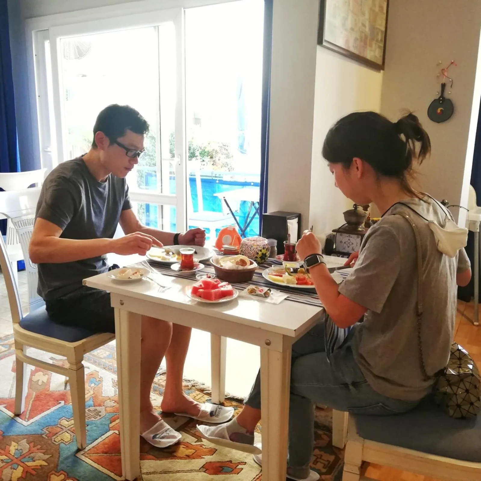 Breakfast in Urkmez Hotel