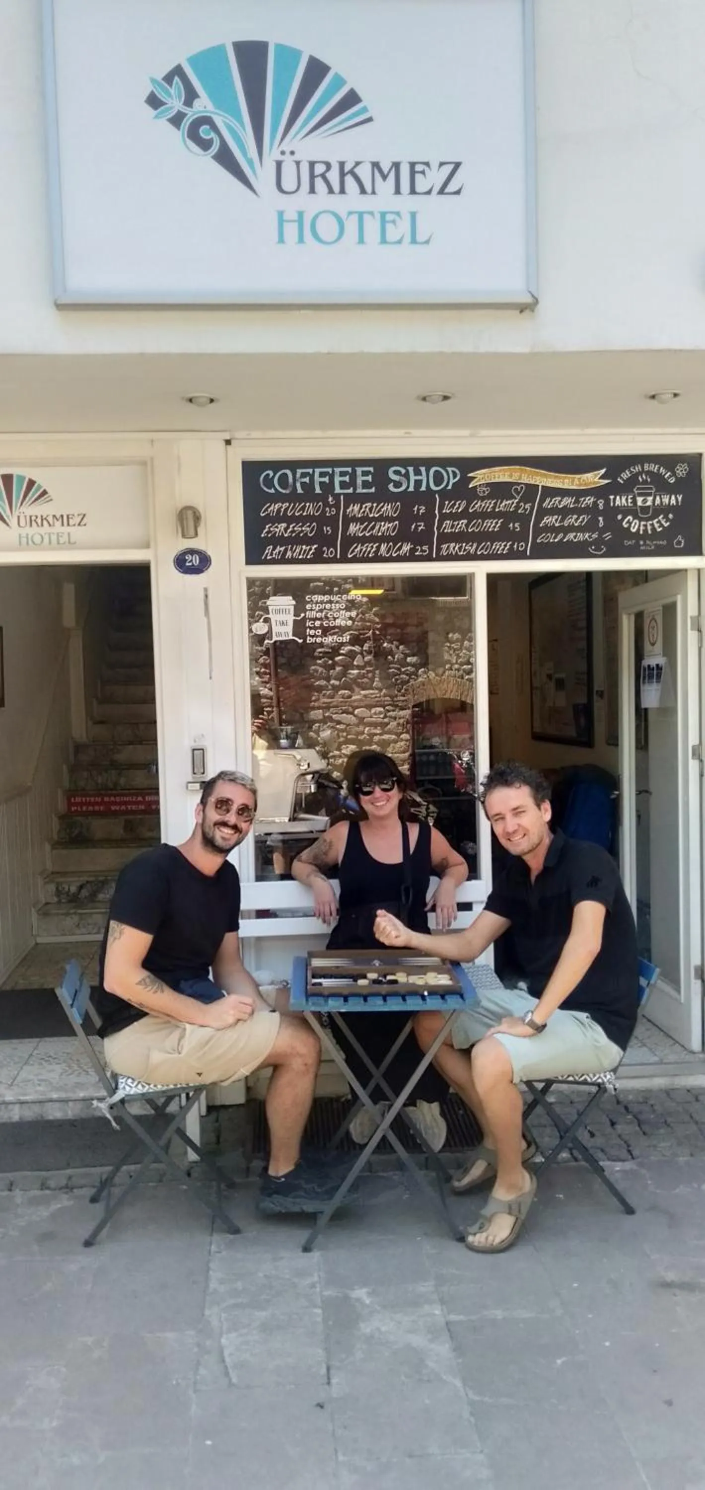 People in Urkmez Hotel