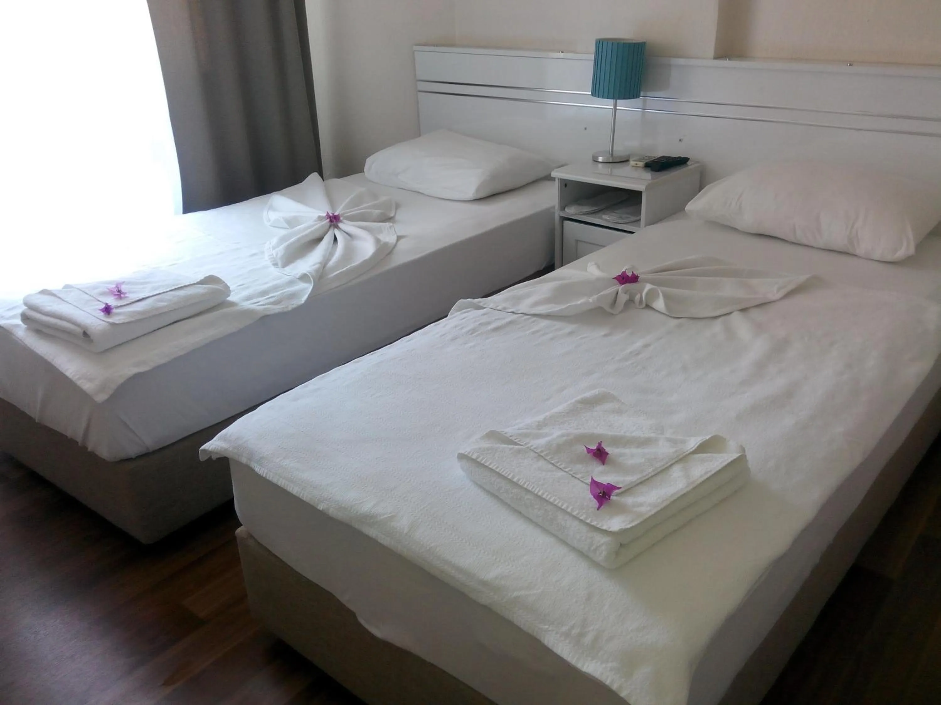 Bed in Urkmez Hotel