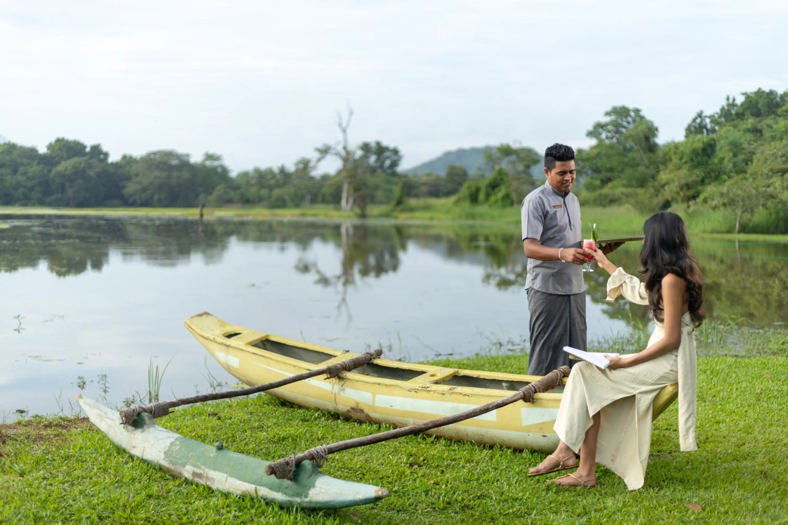 Lake view in Jetwing Lake