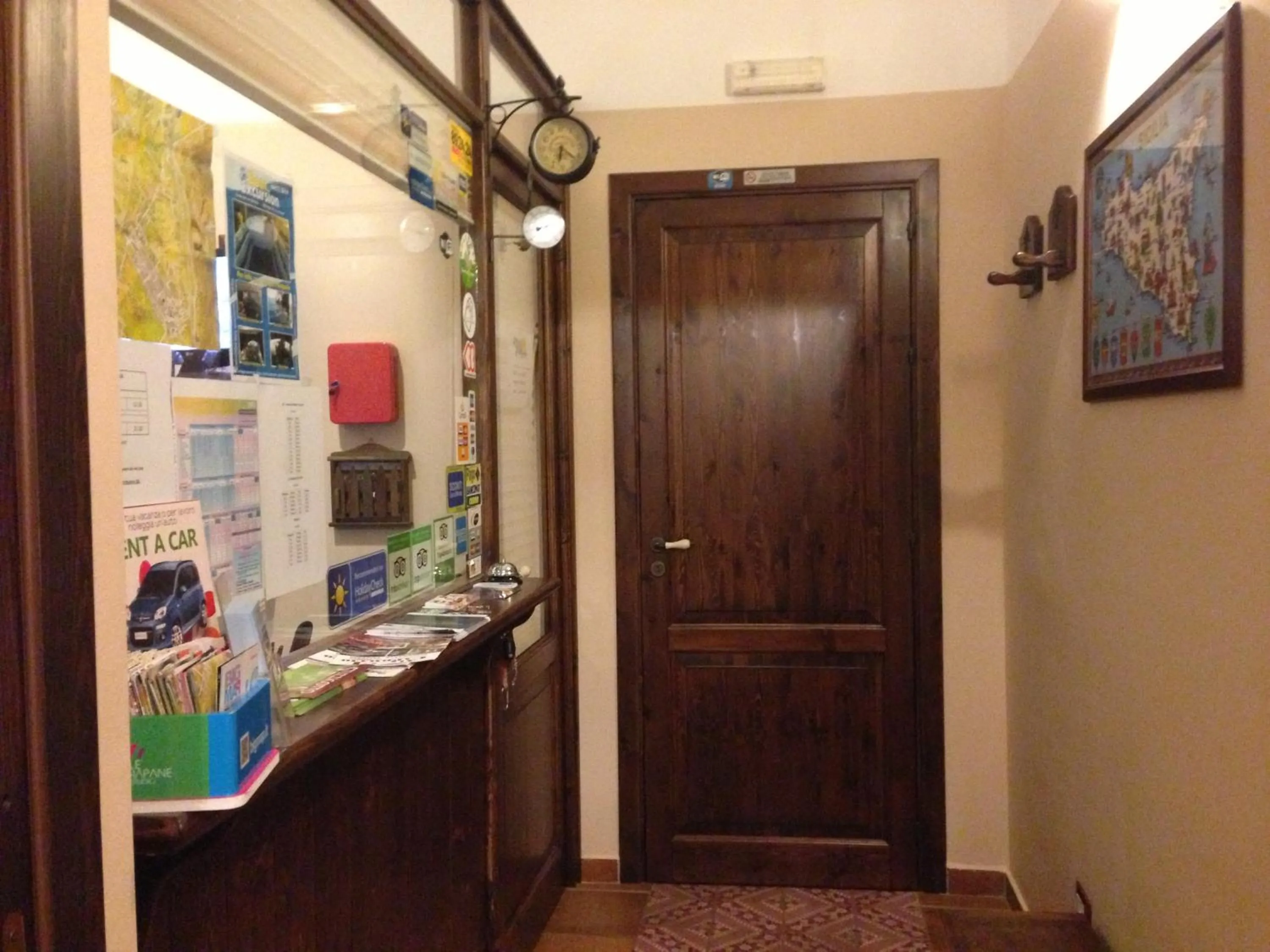 Lobby or reception in B&B Cinisi Vacanze