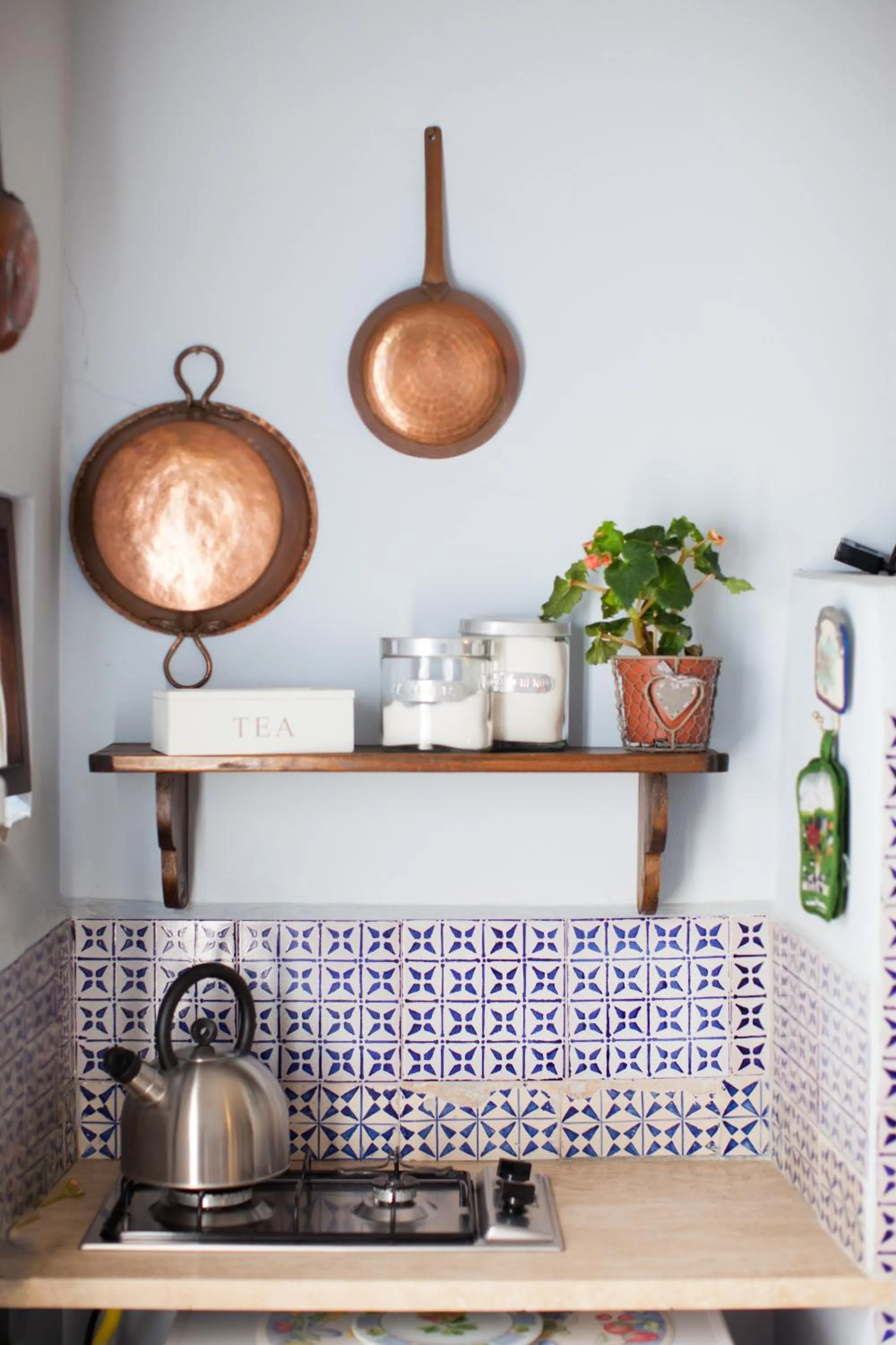 Kitchen or kitchenette in B&B Cinisi Vacanze