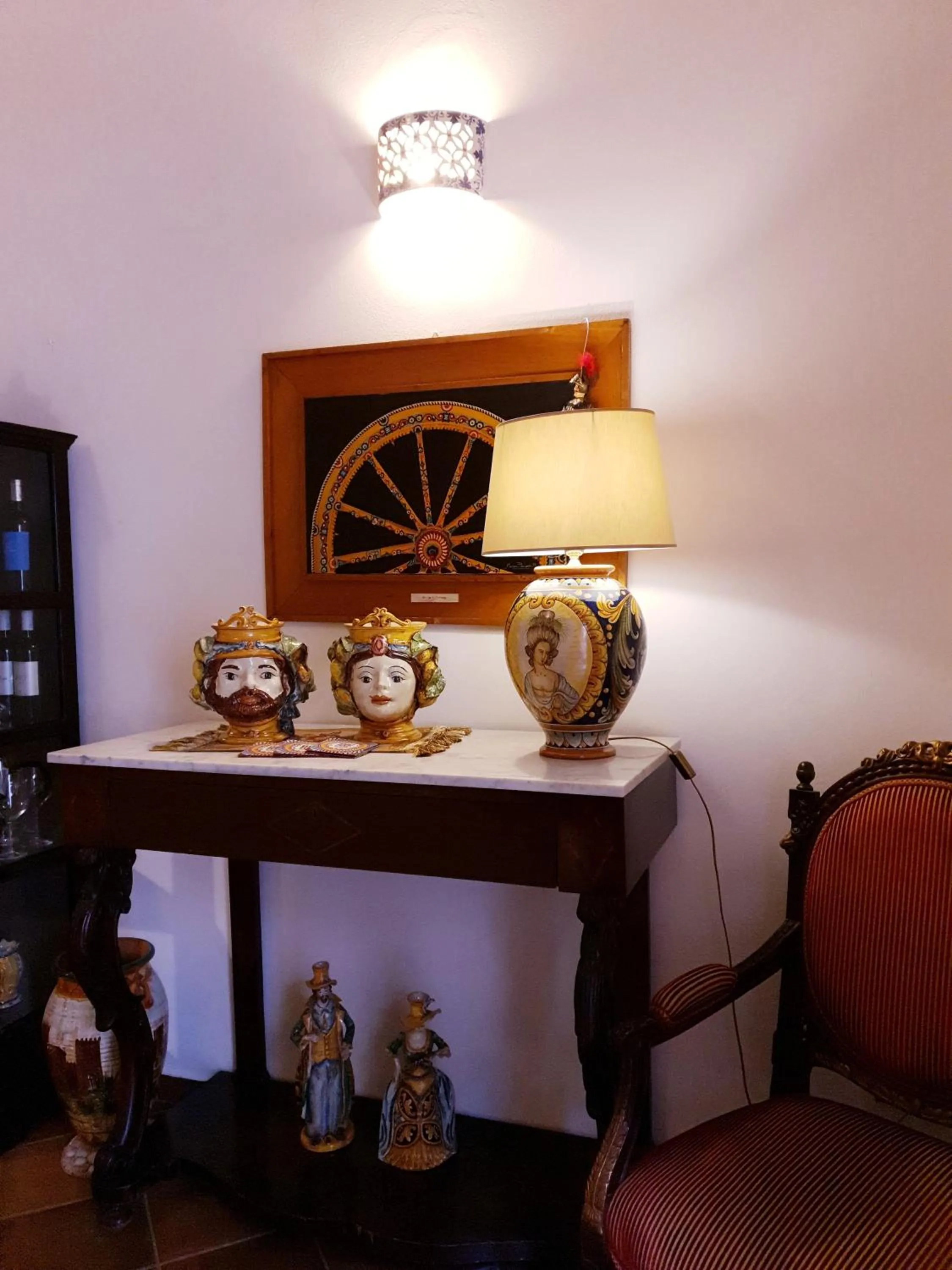 Lobby or reception in B&B Cinisi Vacanze