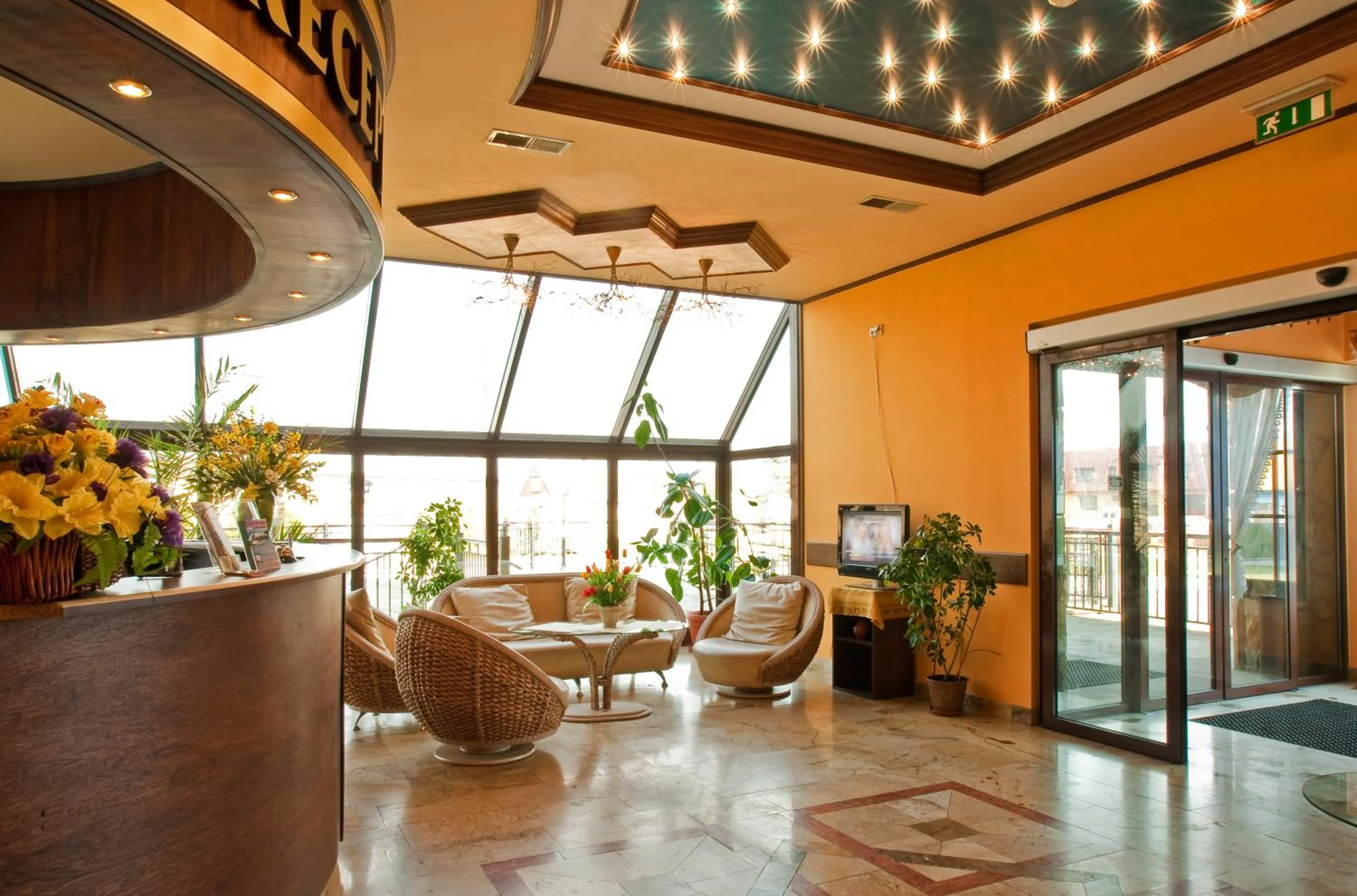 Lobby or reception in Skalny Dworek