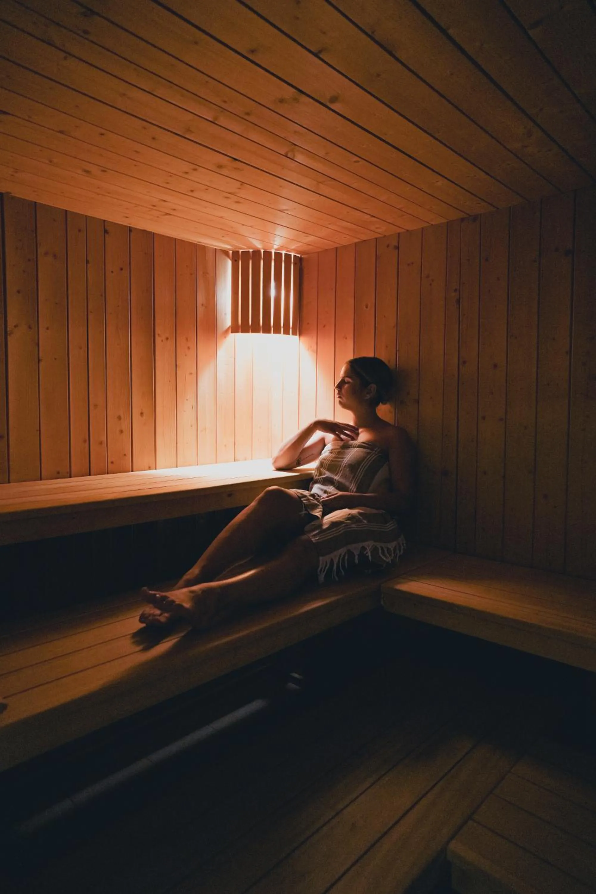 Sauna in Olimpionico Hotel