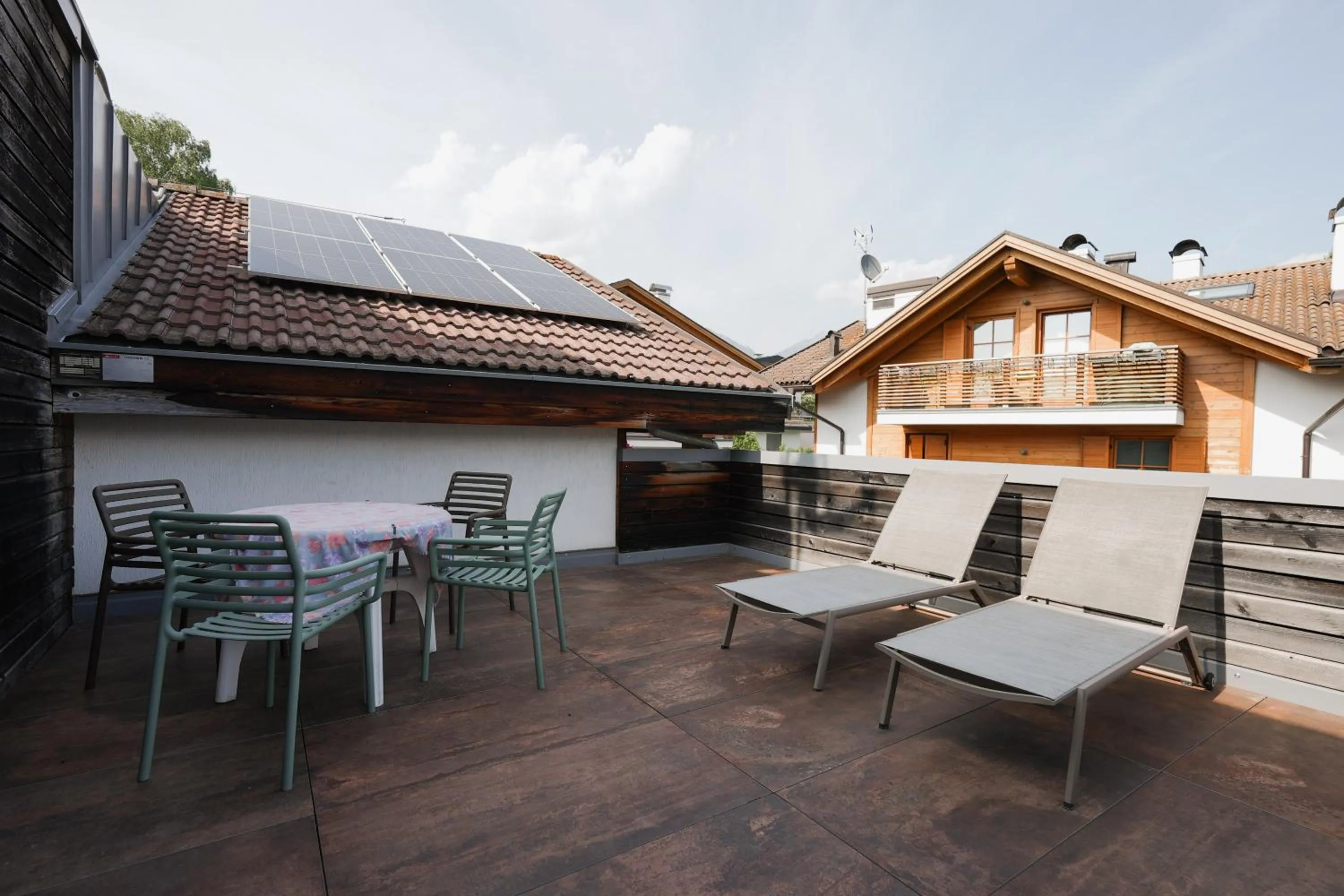 Balcony/Terrace in Olimpionico Hotel