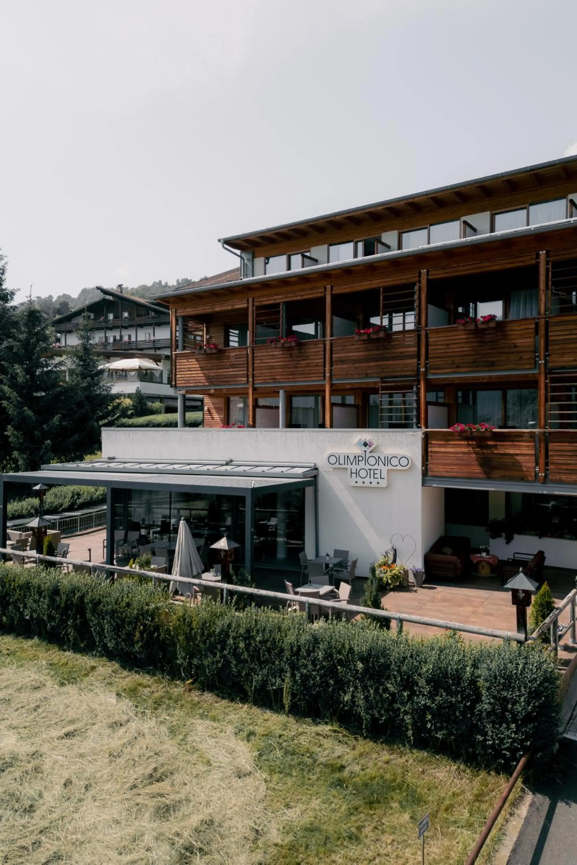 Balcony/Terrace in Olimpionico Hotel