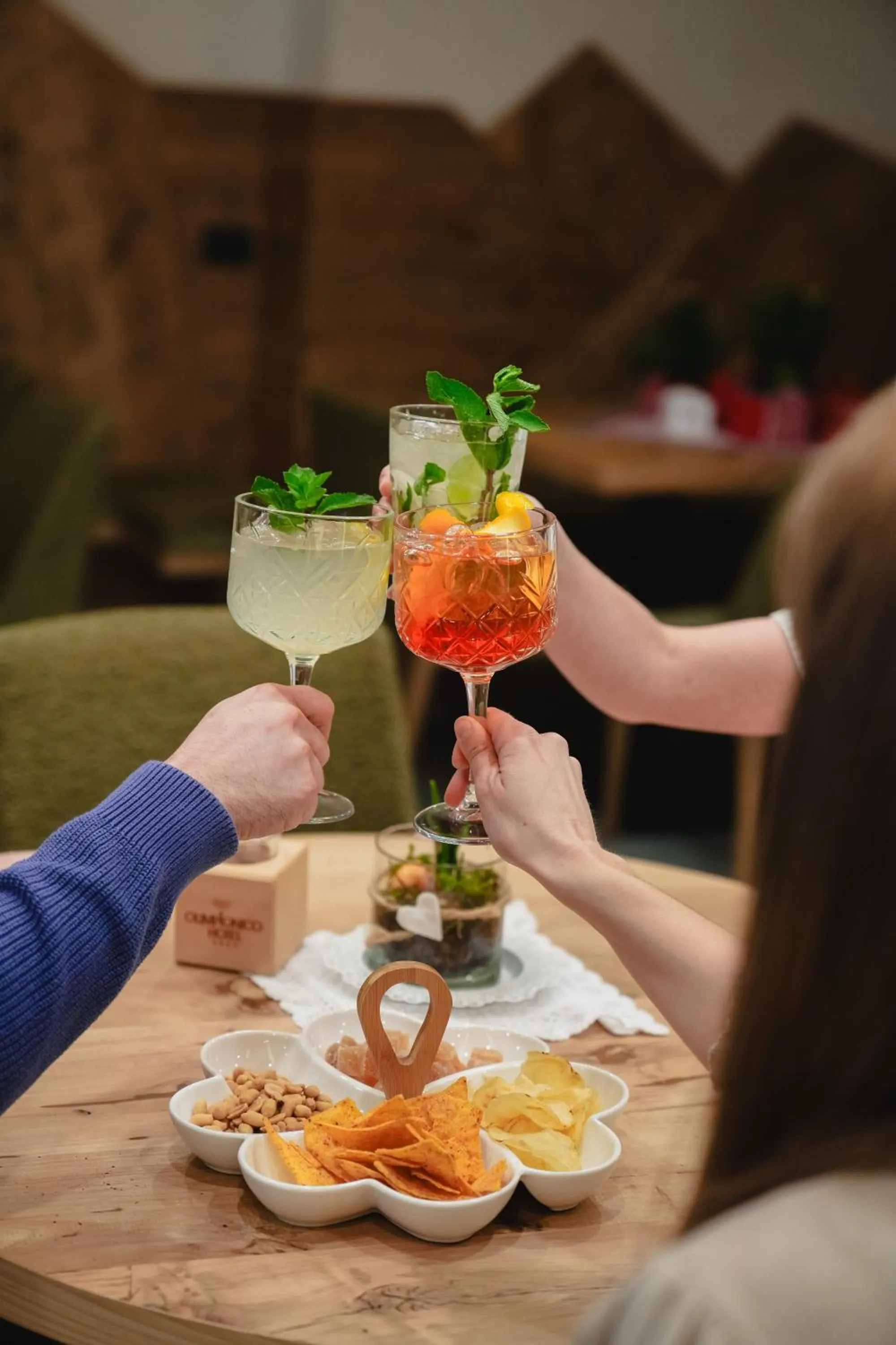 Lounge or bar in Olimpionico Hotel