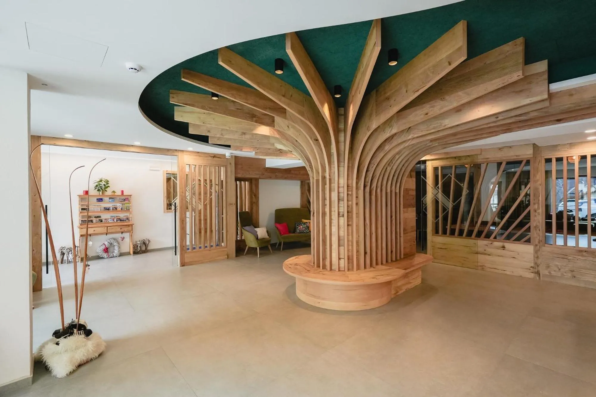 Lobby or reception in Olimpionico Hotel