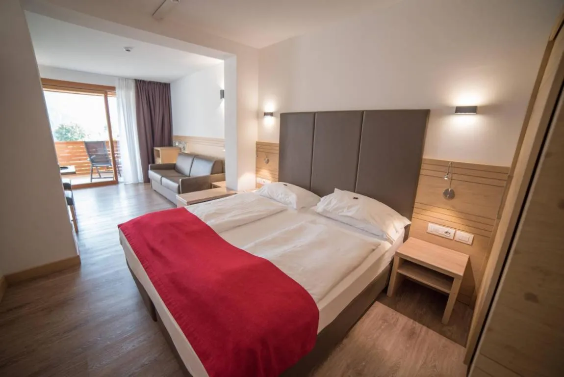 Bed in Olimpionico Hotel