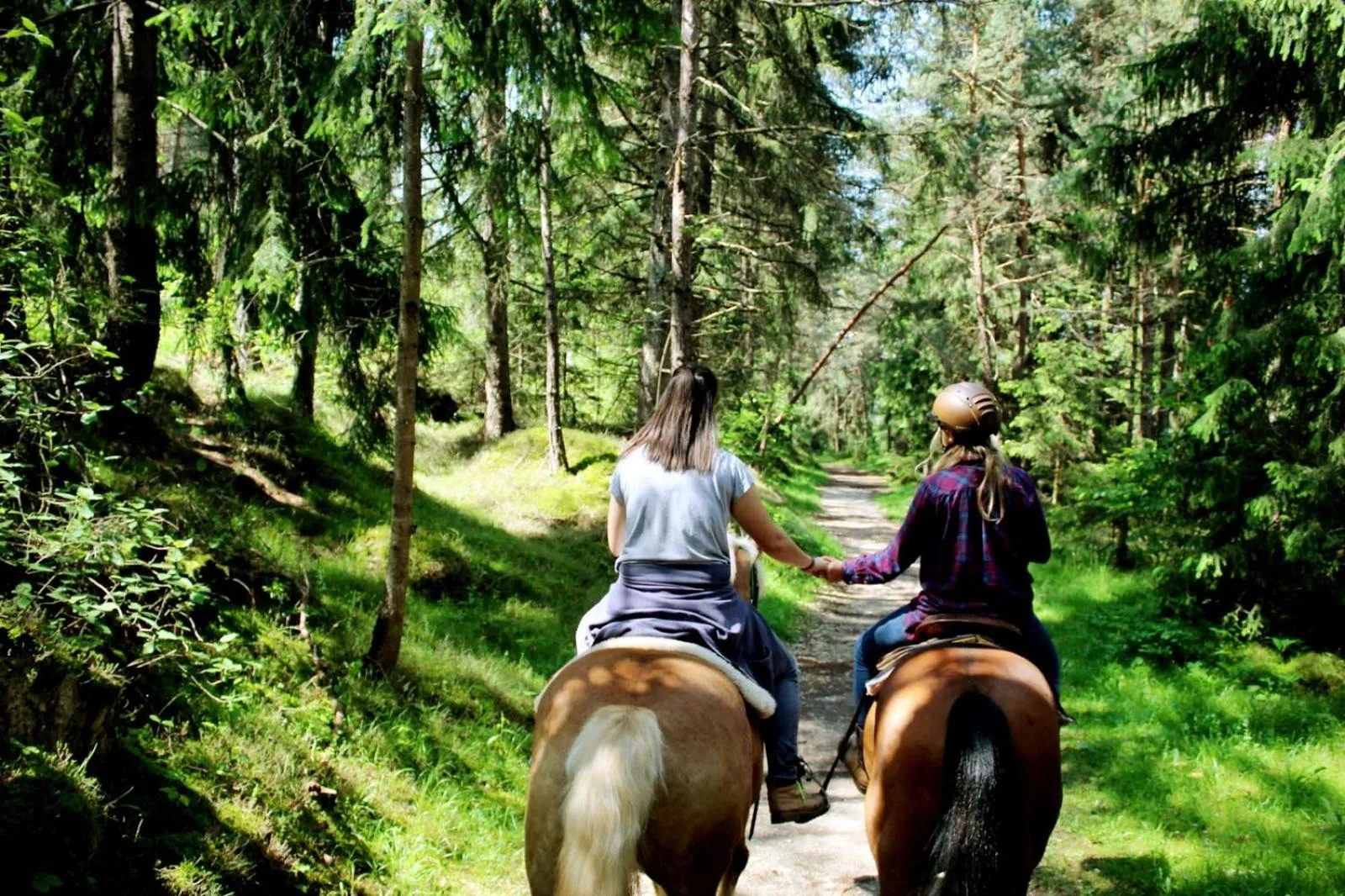 Horse-riding in Parc Hotel Florian