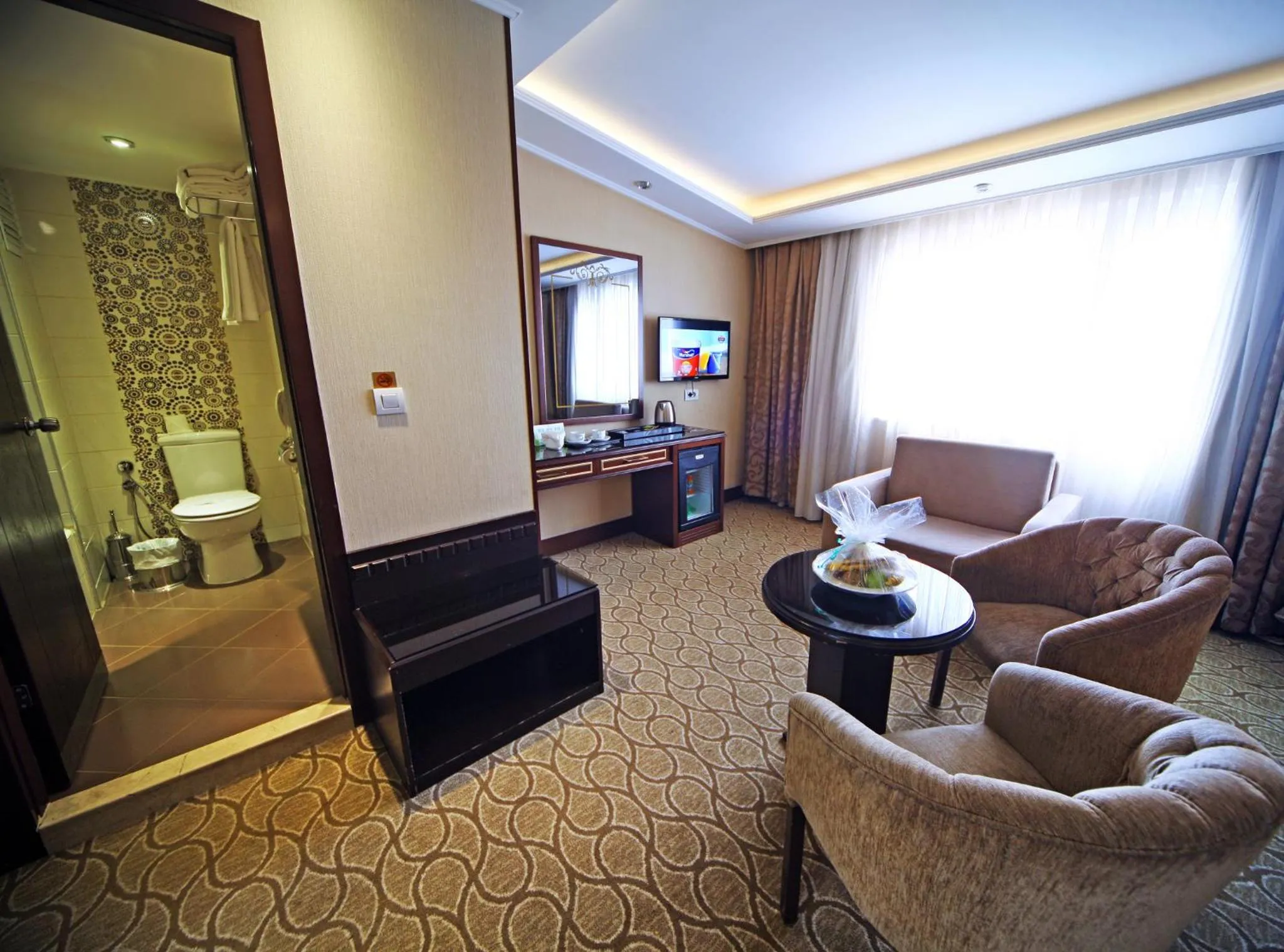 Living room in The Parma Hotel Downtown