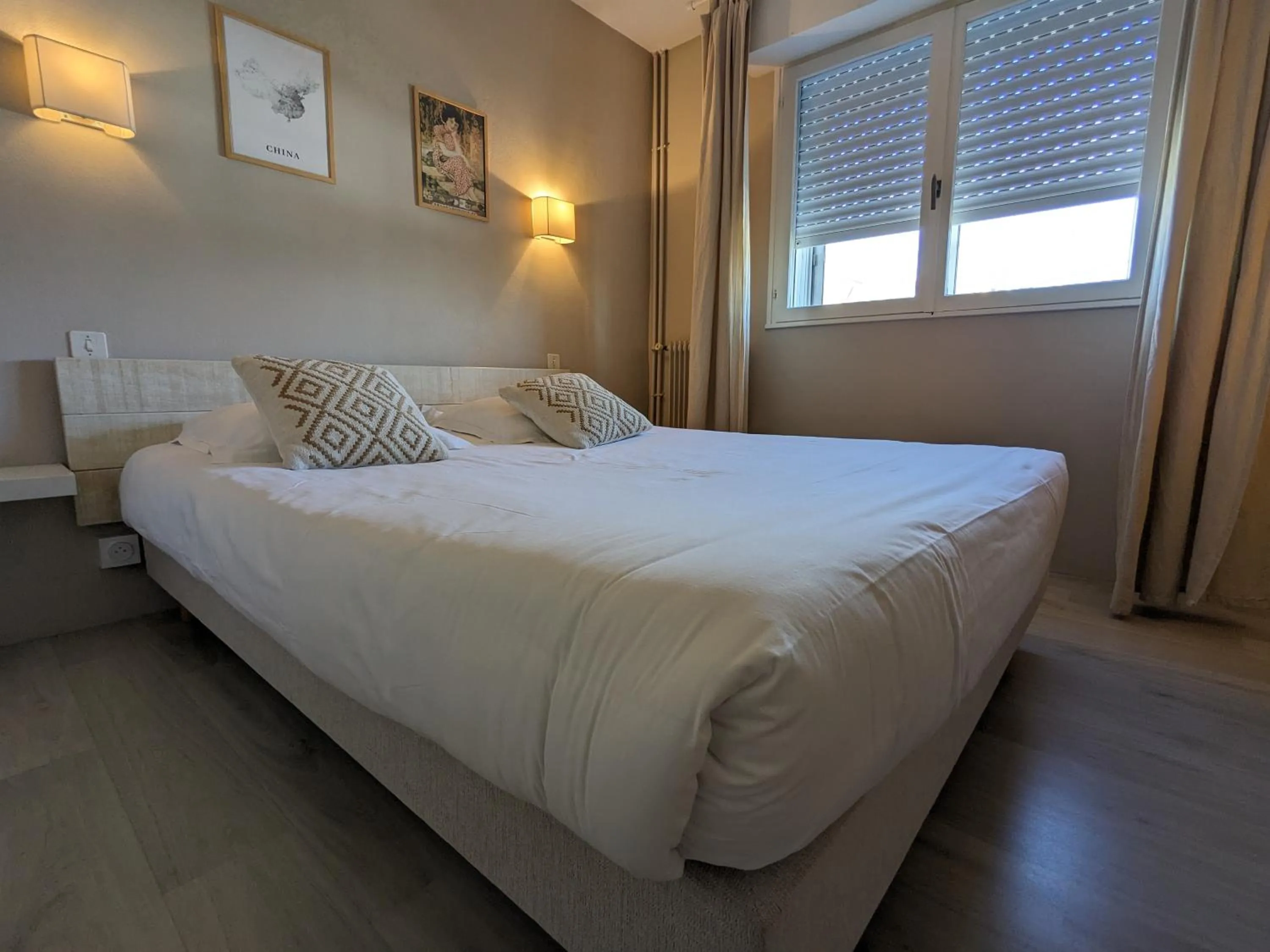 Bed in Fuzei Hôtel Lorient-Lanester