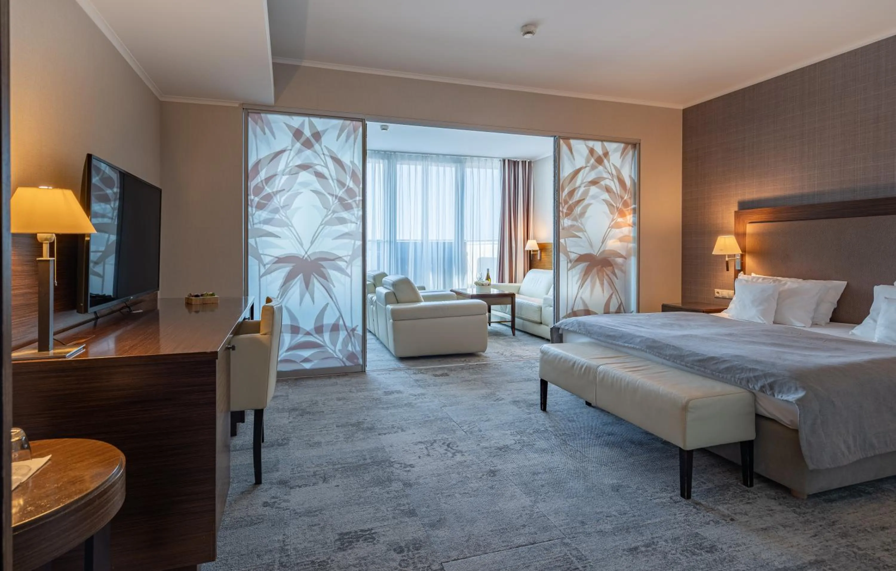 Bed in HAVET Hotel Resort & Spa