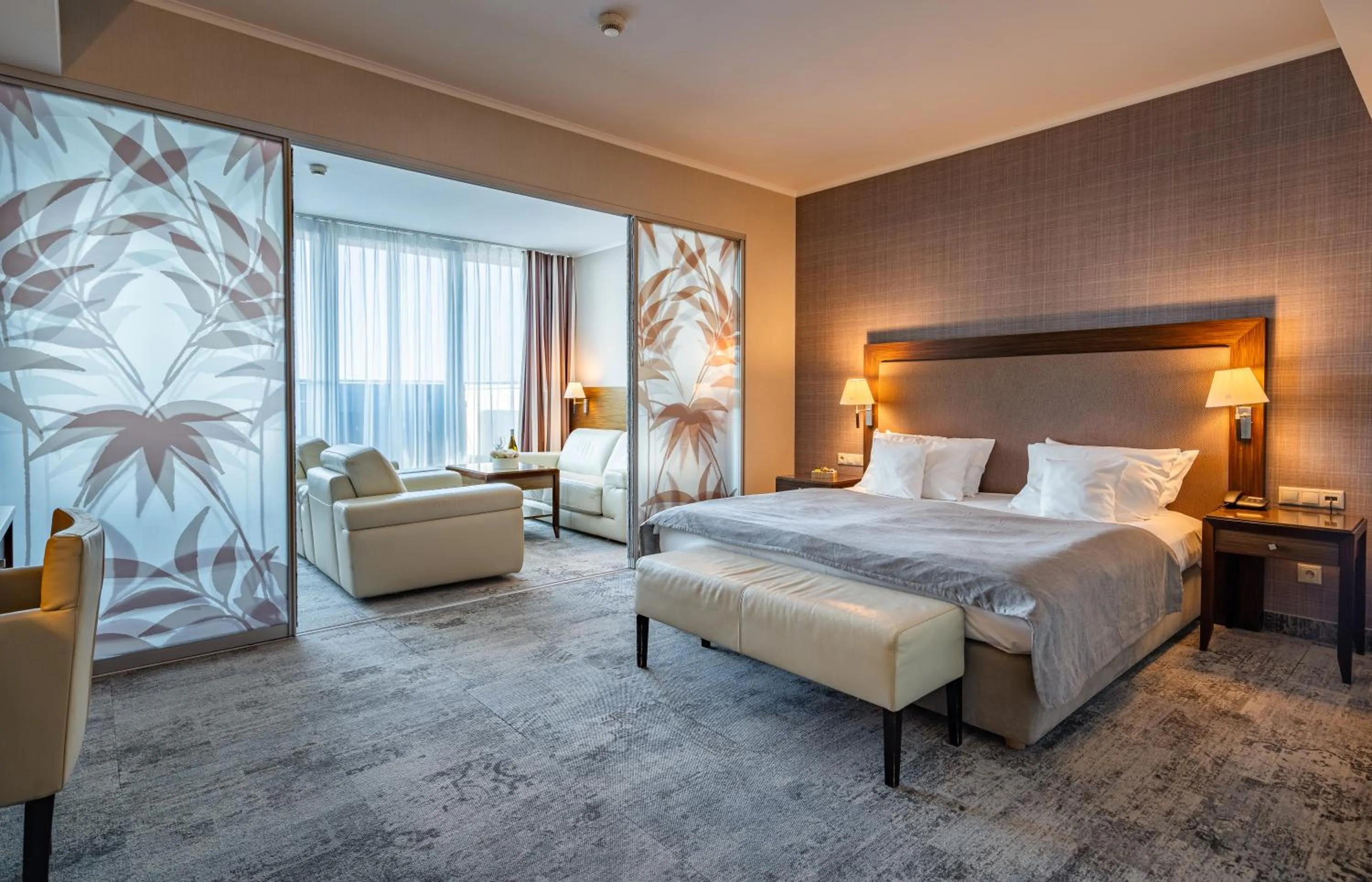 Bed in HAVET Hotel Resort & Spa