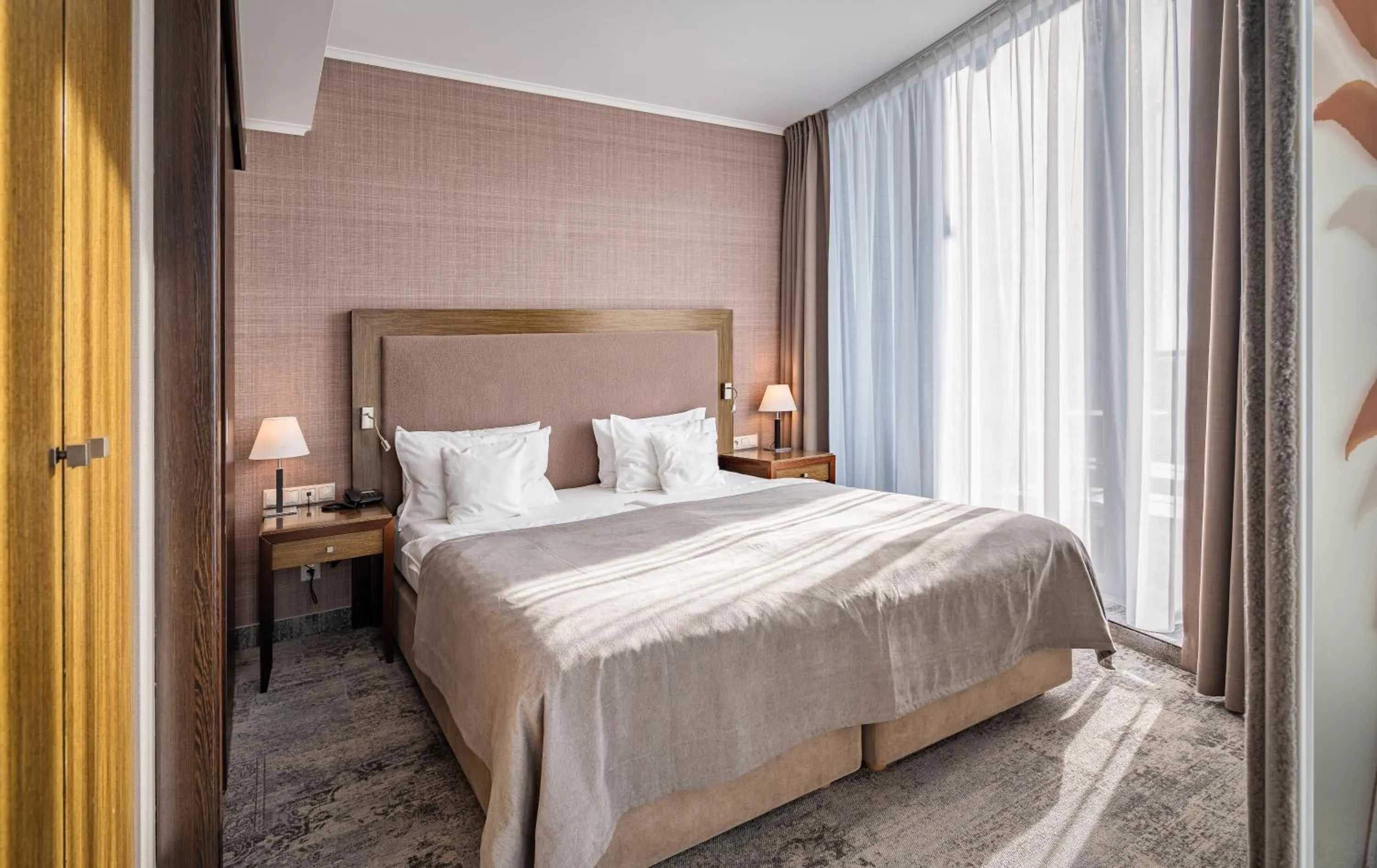 Bed in HAVET Hotel Resort & Spa