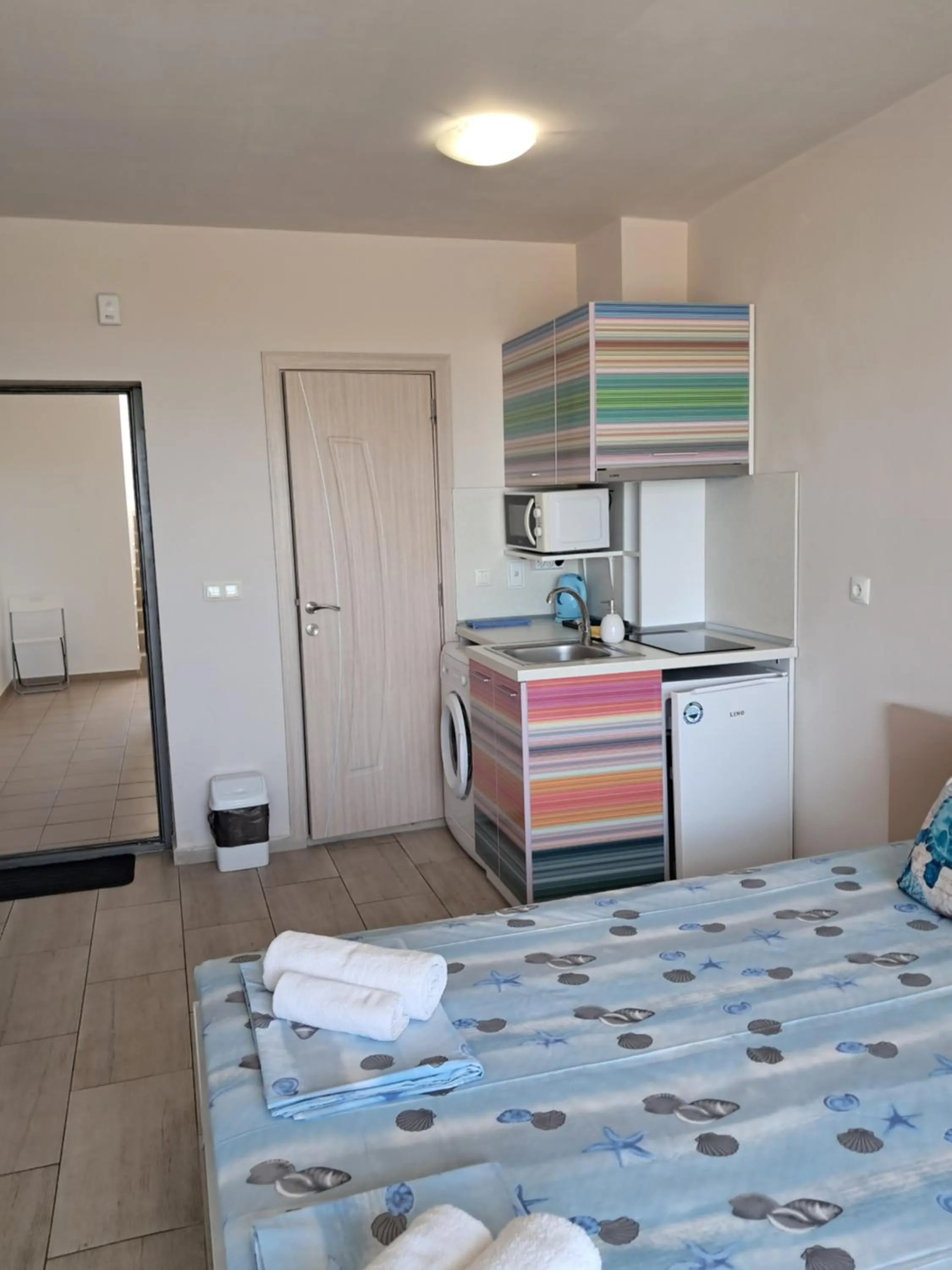 Bed in Apart Hotel Iglika