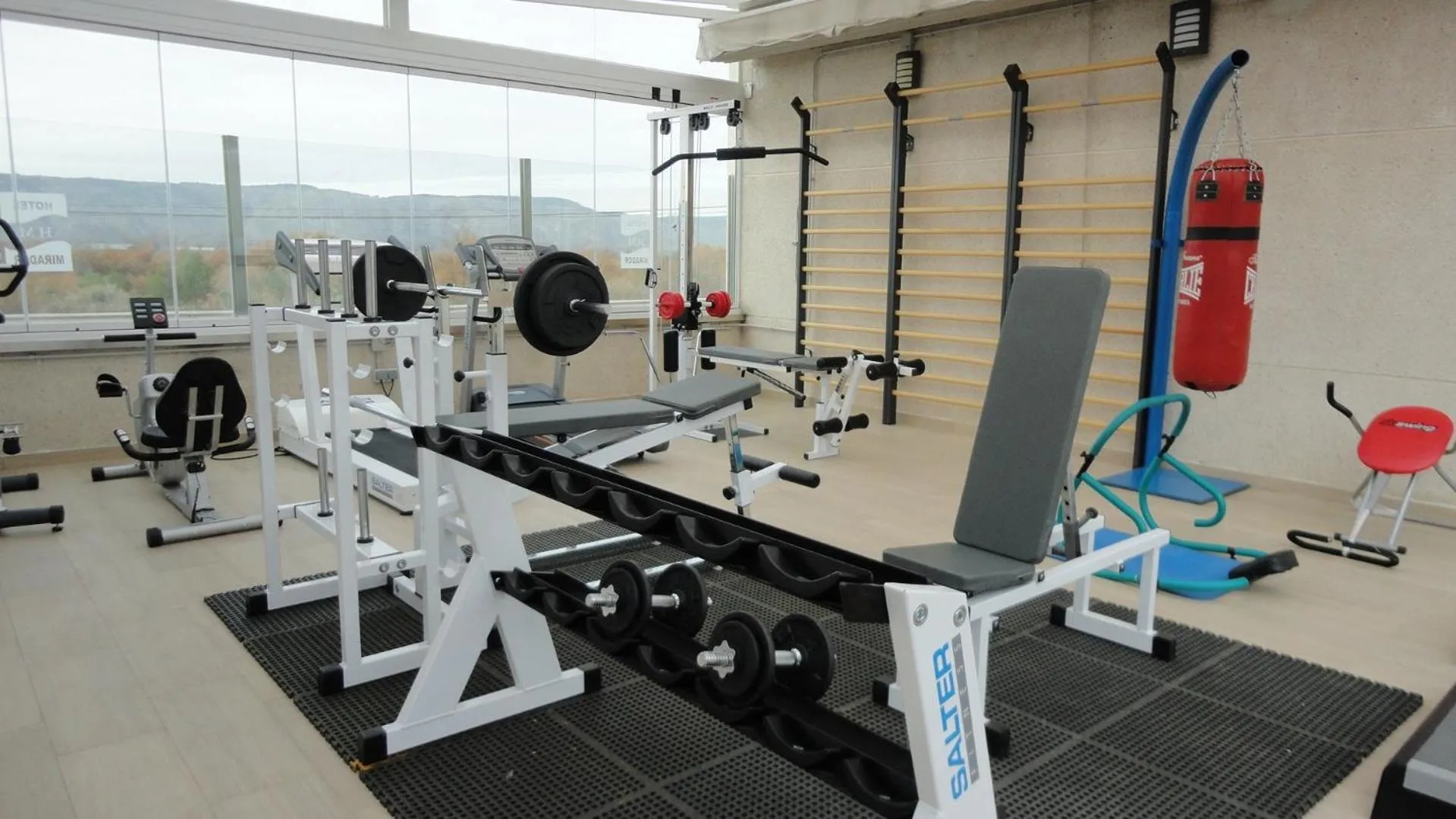 Fitness centre/facilities in Hotel Mirador
