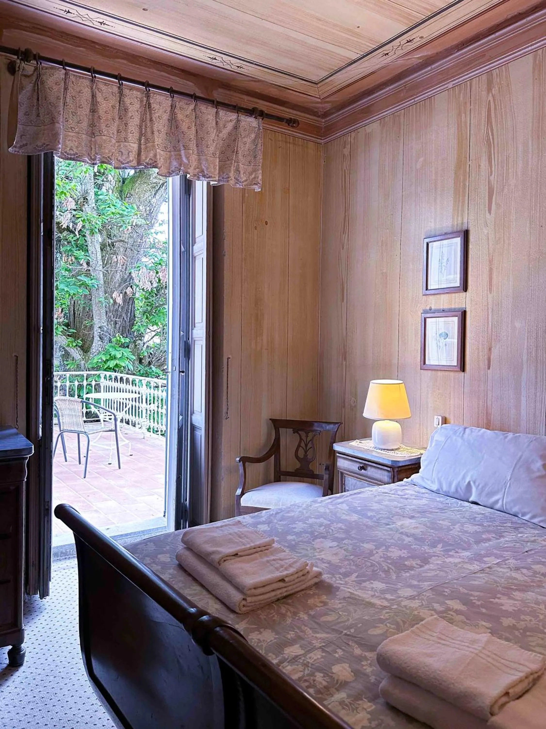 Bed in Hotel Villa Simplicitas