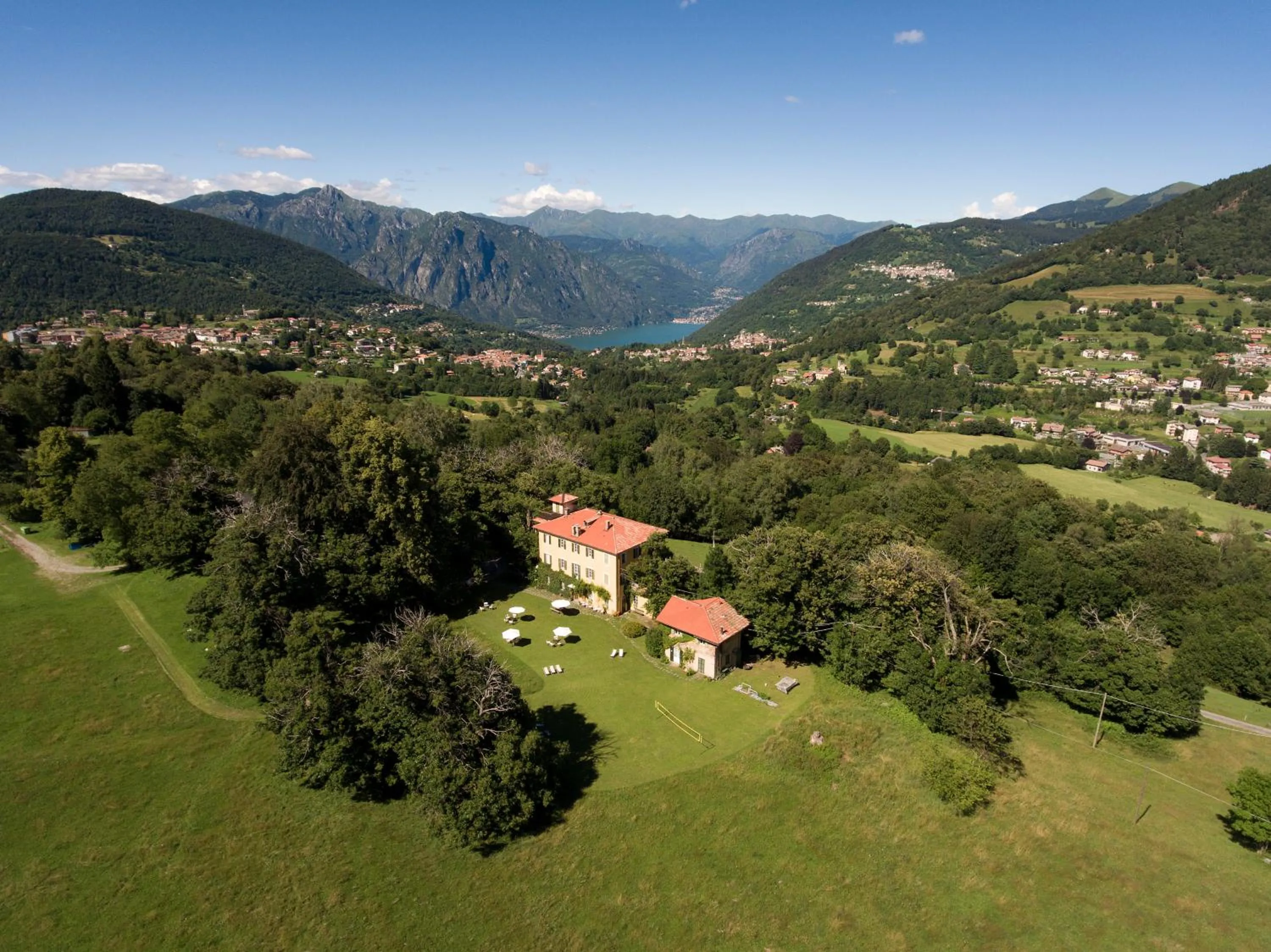Natural landscape in Hotel Villa Simplicitas