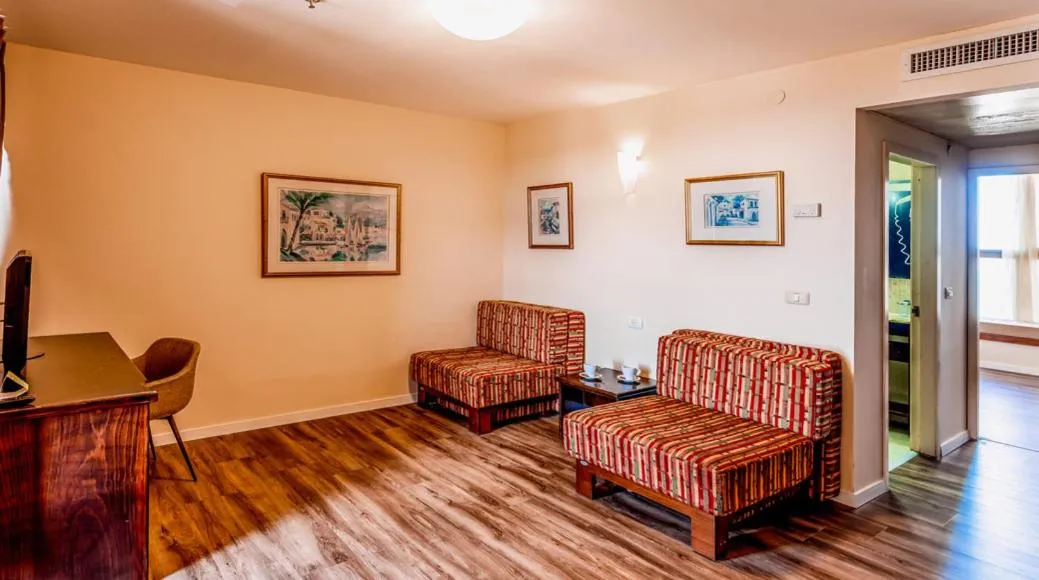 Seating area in Nof Hotel