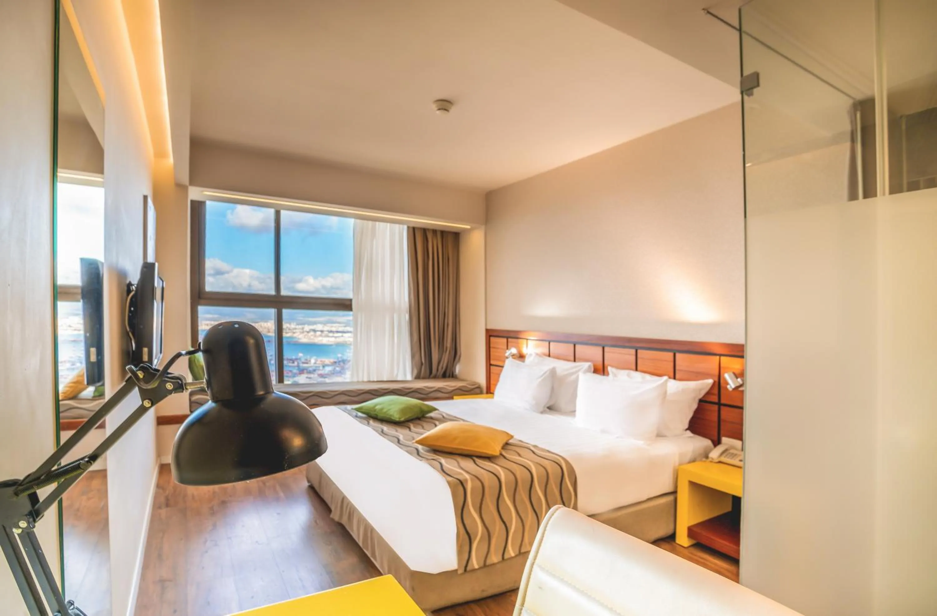 View (from property/room), Bed in Nof Hotel