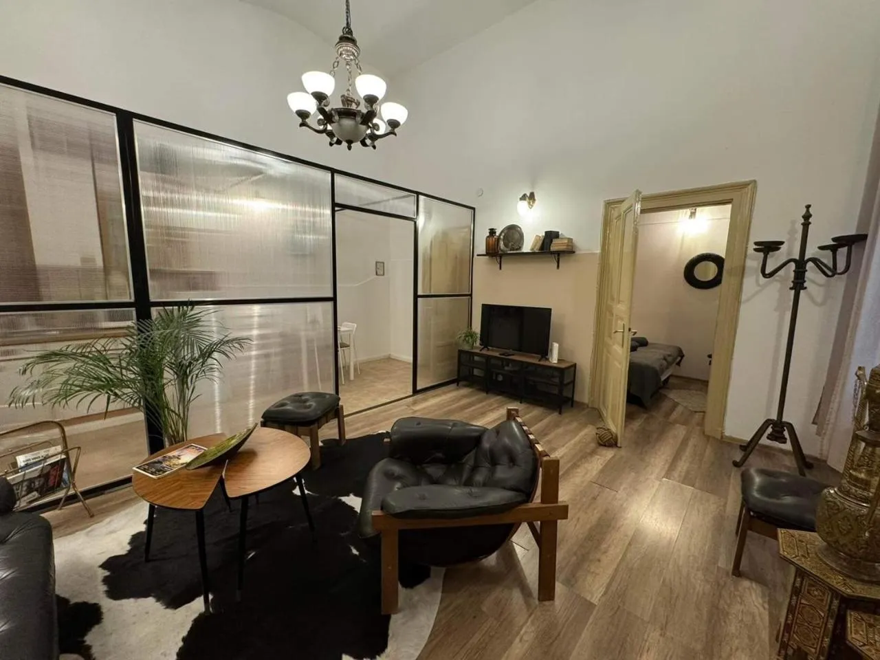 Living room in Kahwa Apartments