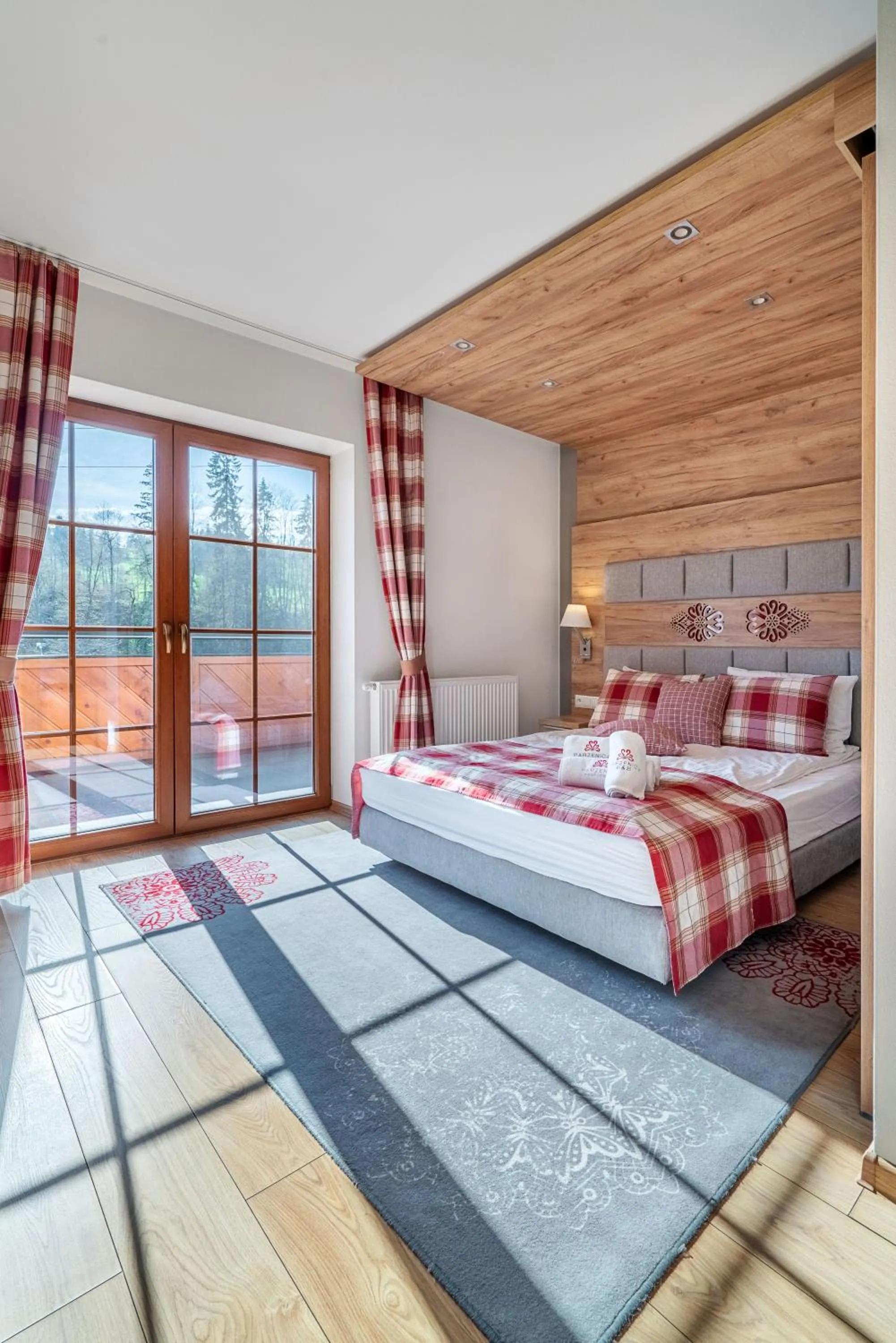 View (from property/room), Bed in Parzenica B&B - Wyjątkowa i Jedyna!!! Sprawdź nas a nie pożałujesz!