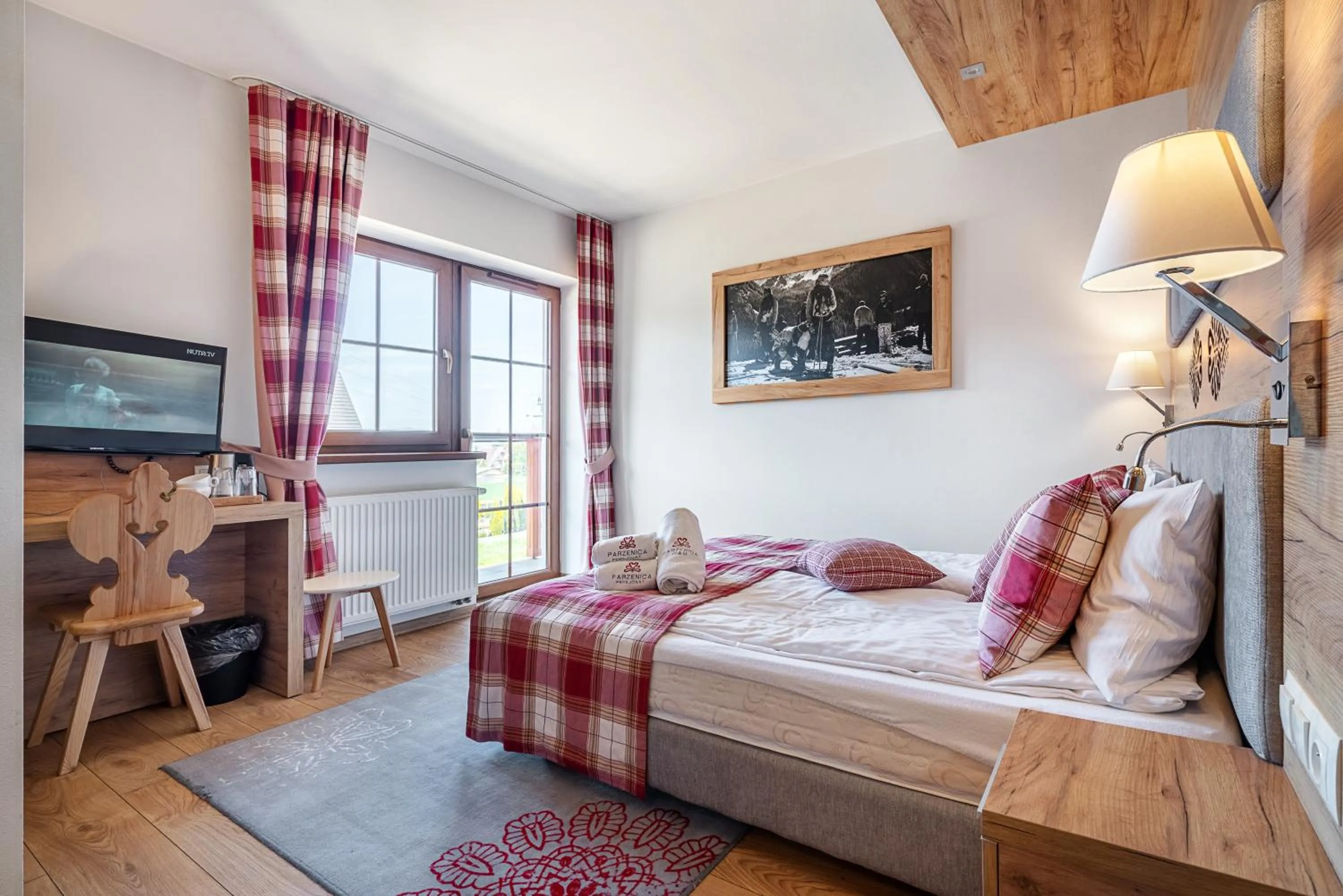 View (from property/room), Bed in Parzenica B&B - Wyjątkowa i Jedyna!!! Sprawdź nas a nie pożałujesz!