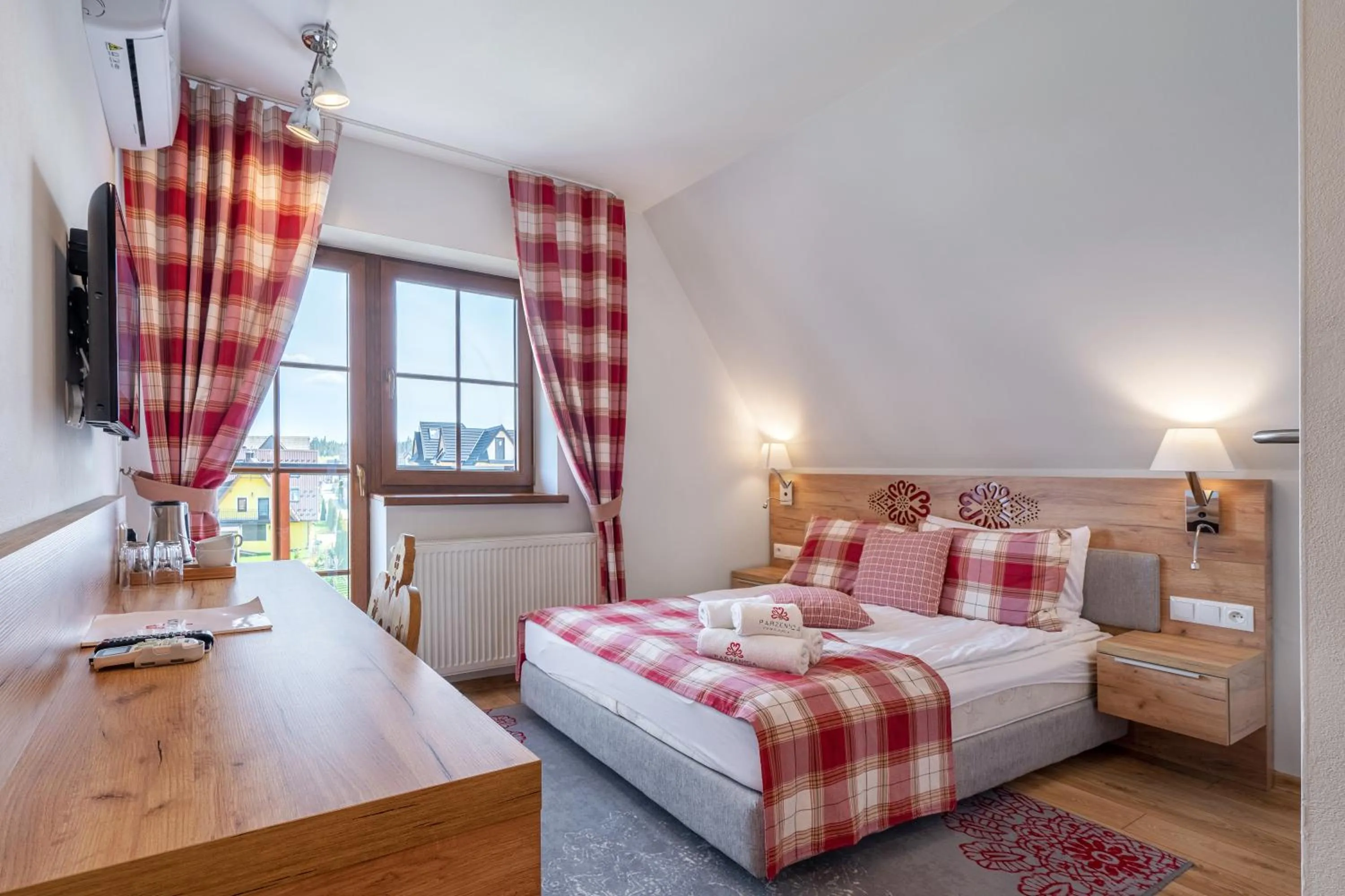 View (from property/room), Bed in Parzenica B&B - Wyjątkowa i Jedyna!!! Sprawdź nas a nie pożałujesz!